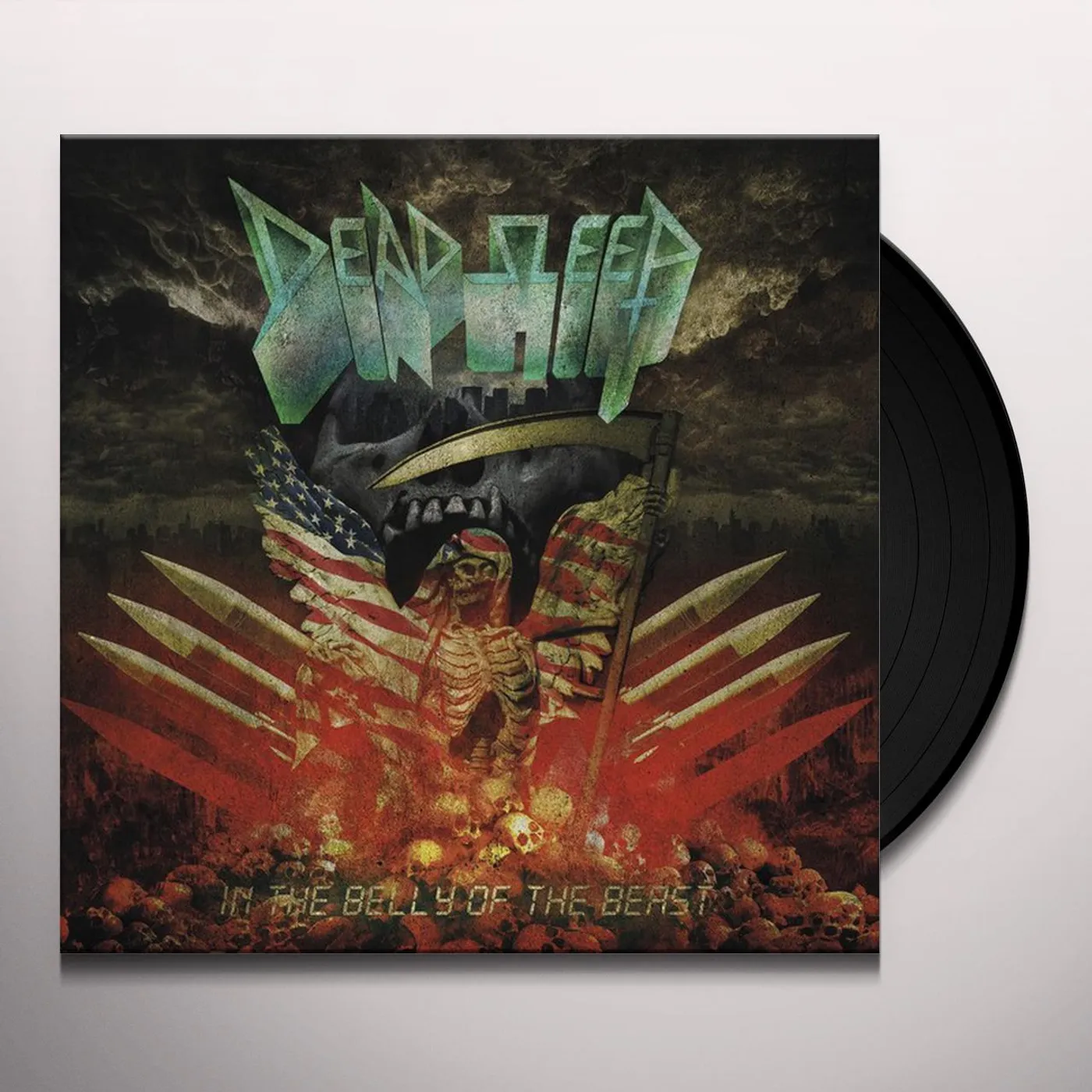 Dead Sleep In The Belly Of The Beast (Black Vinyl) Vinyl Record