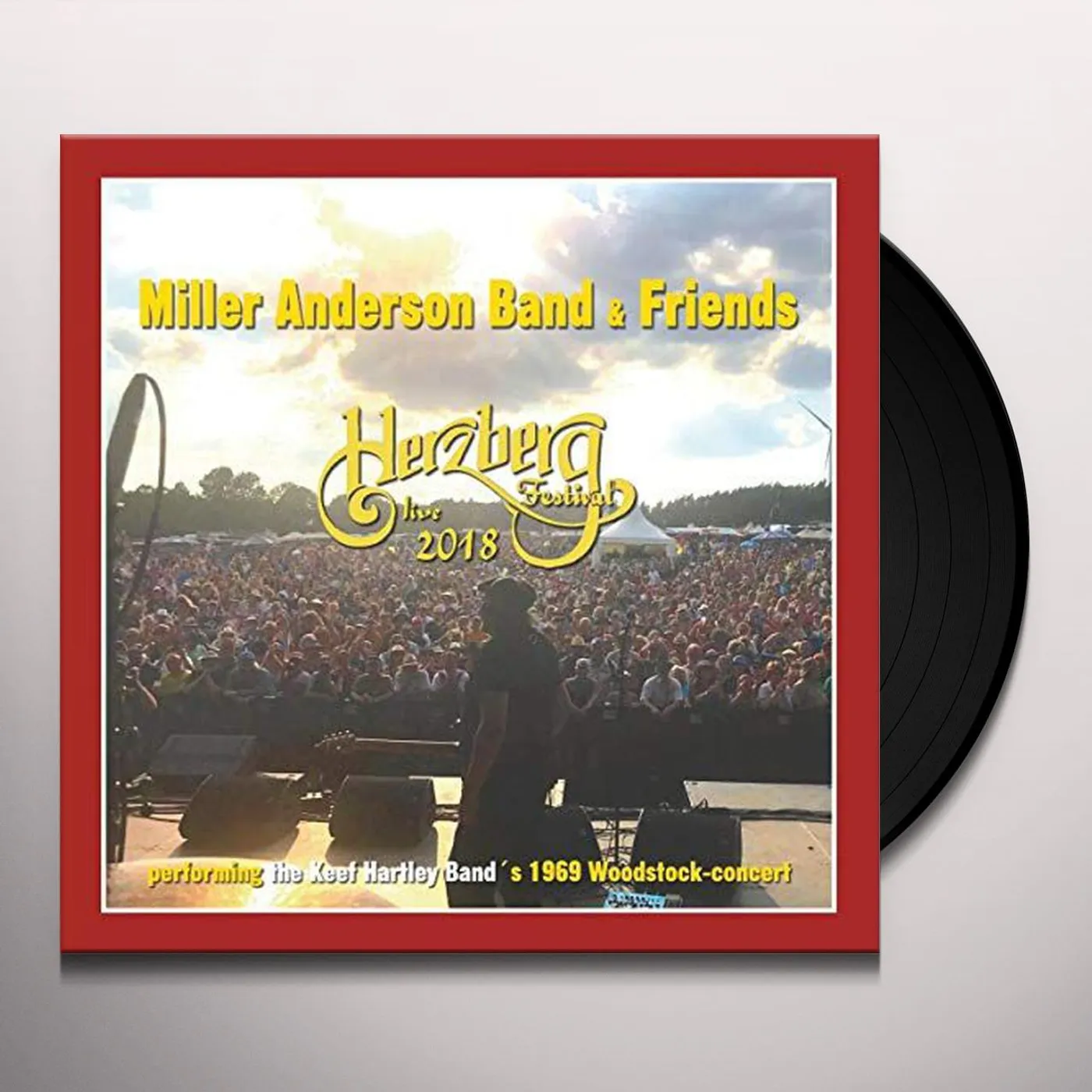 Miller Anderson Live At Herzberg Festival Vinyl Record