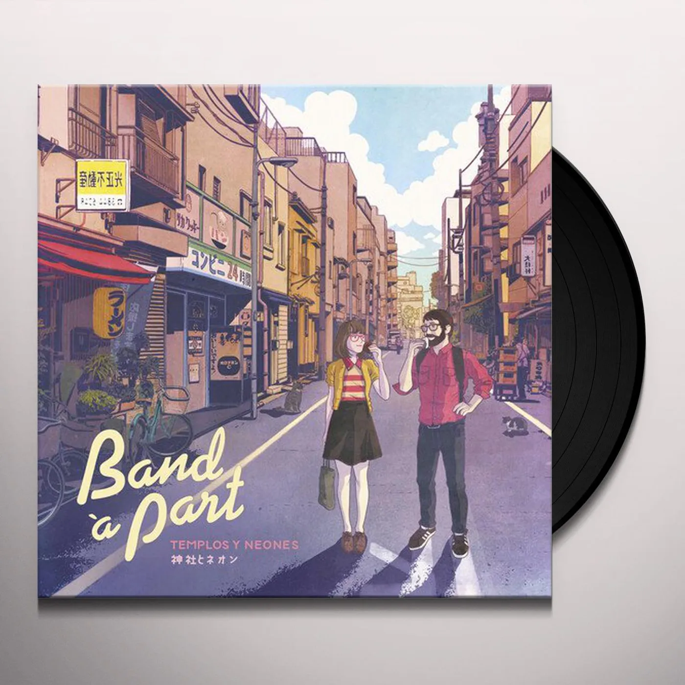 Band À Part Templos Y Neones Vinyl Record
