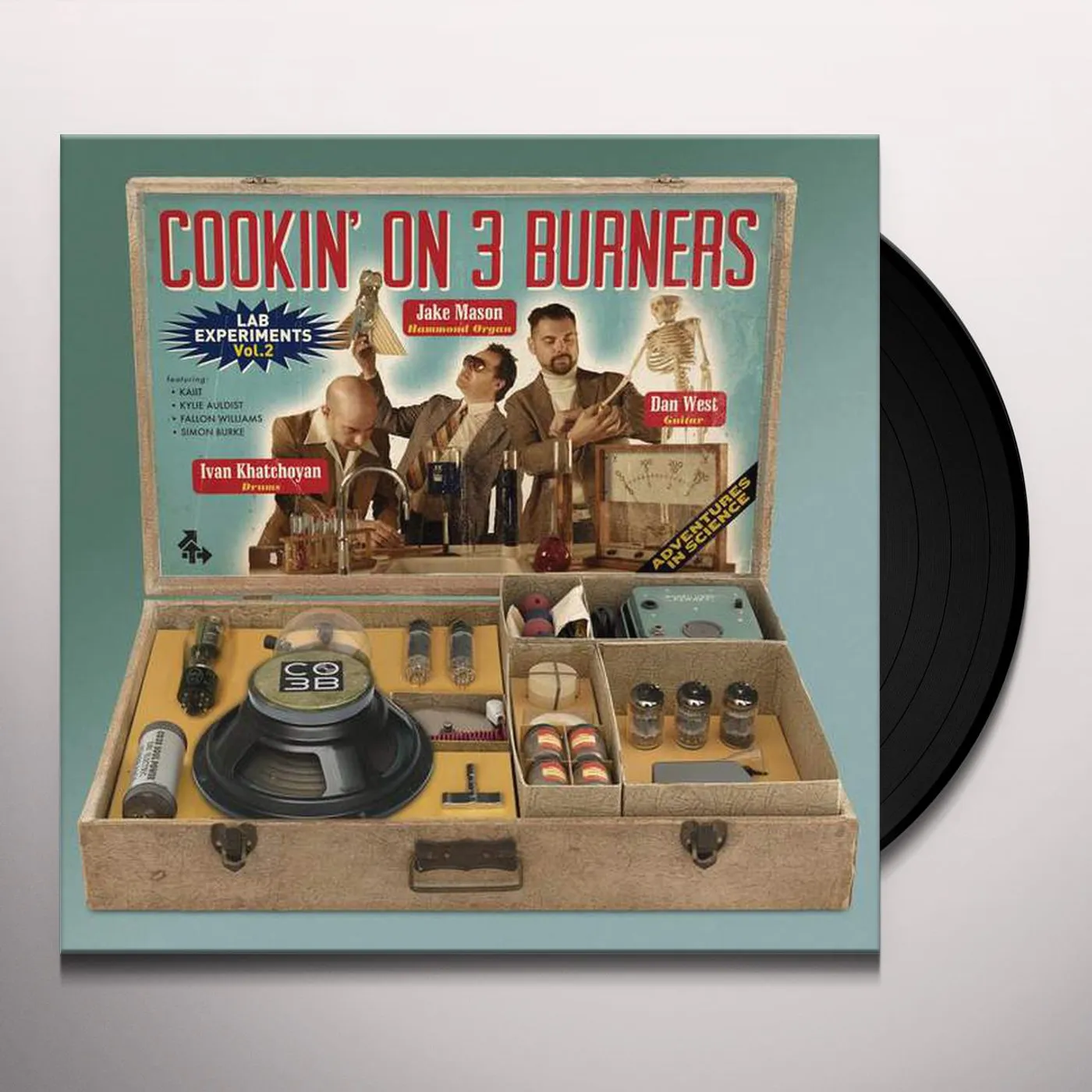 Cookin' On 3 Burners Lab Experiments Vol. 2 Vinyl Record