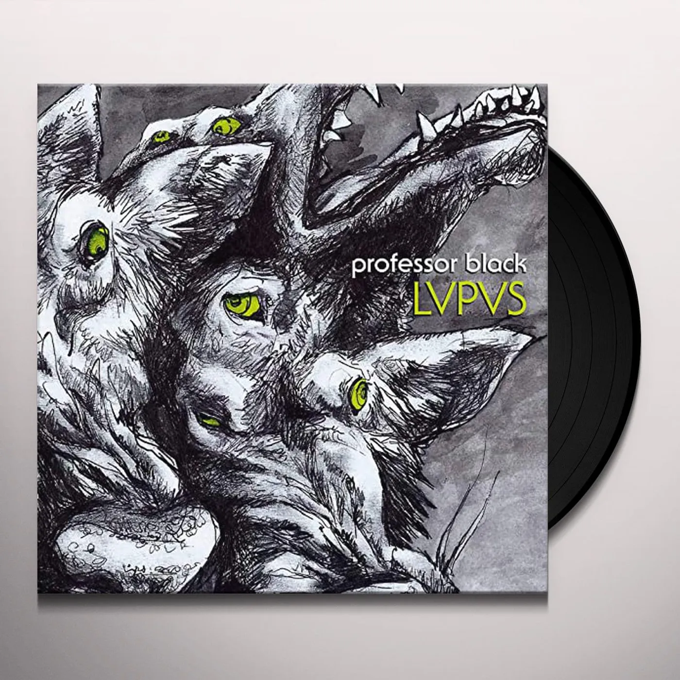 Professor Black Lvpvs (Grey Vinyl) Vinyl Record