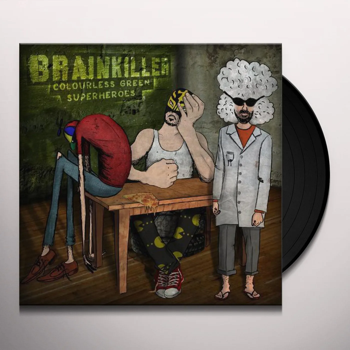 Brainkiller Colourless Green Superheroes Vinyl Record