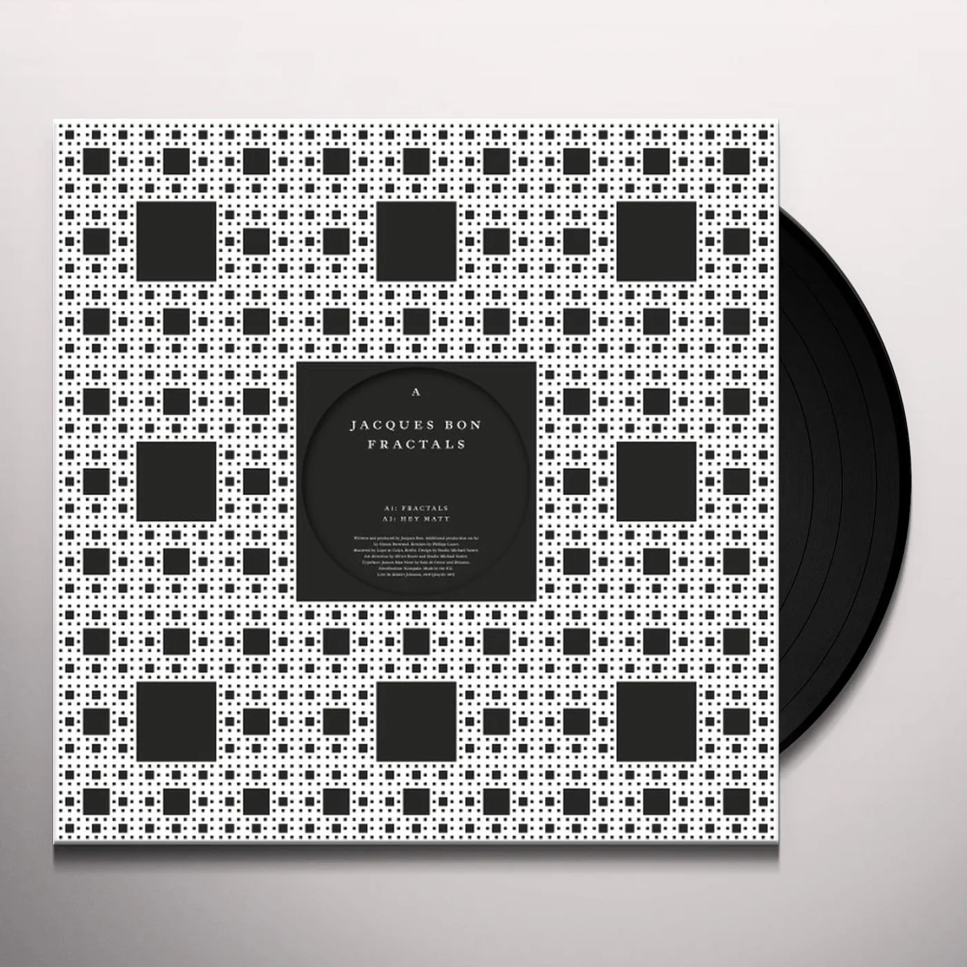 Jacques Bon Fractals Vinyl Record