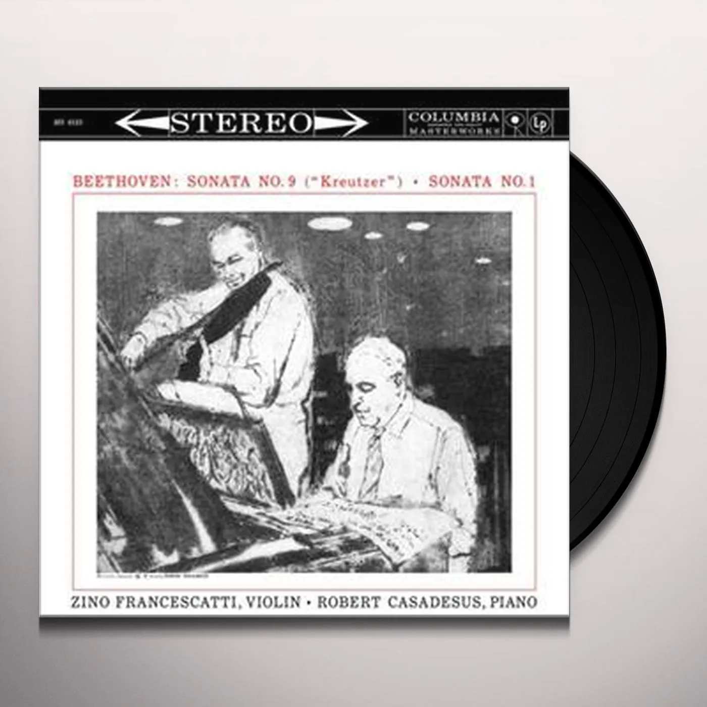 Zino Francescatti Beethoven: Kreutzer Sonata Vinyl Record