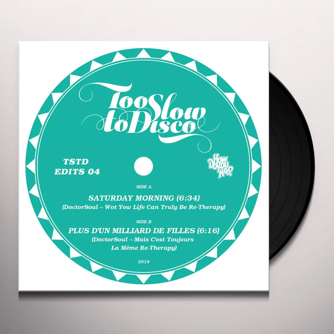 Doctorsoul Too slow to disco edits 04 Vinyl Record
