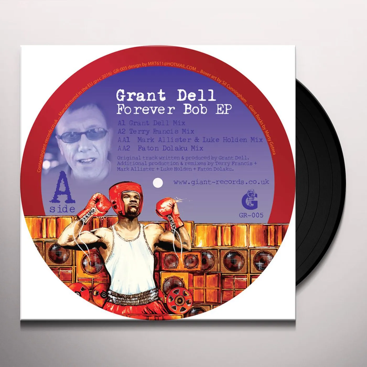 Grant Dell Forever Bob EP Vinyl Record