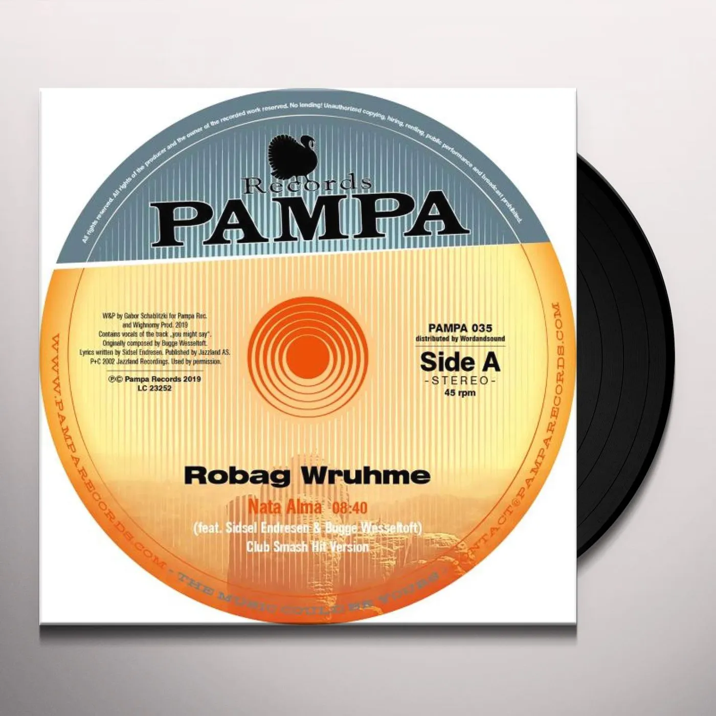 Robag Wruhme Nata Alma/Venq Tolep Vinyl Record