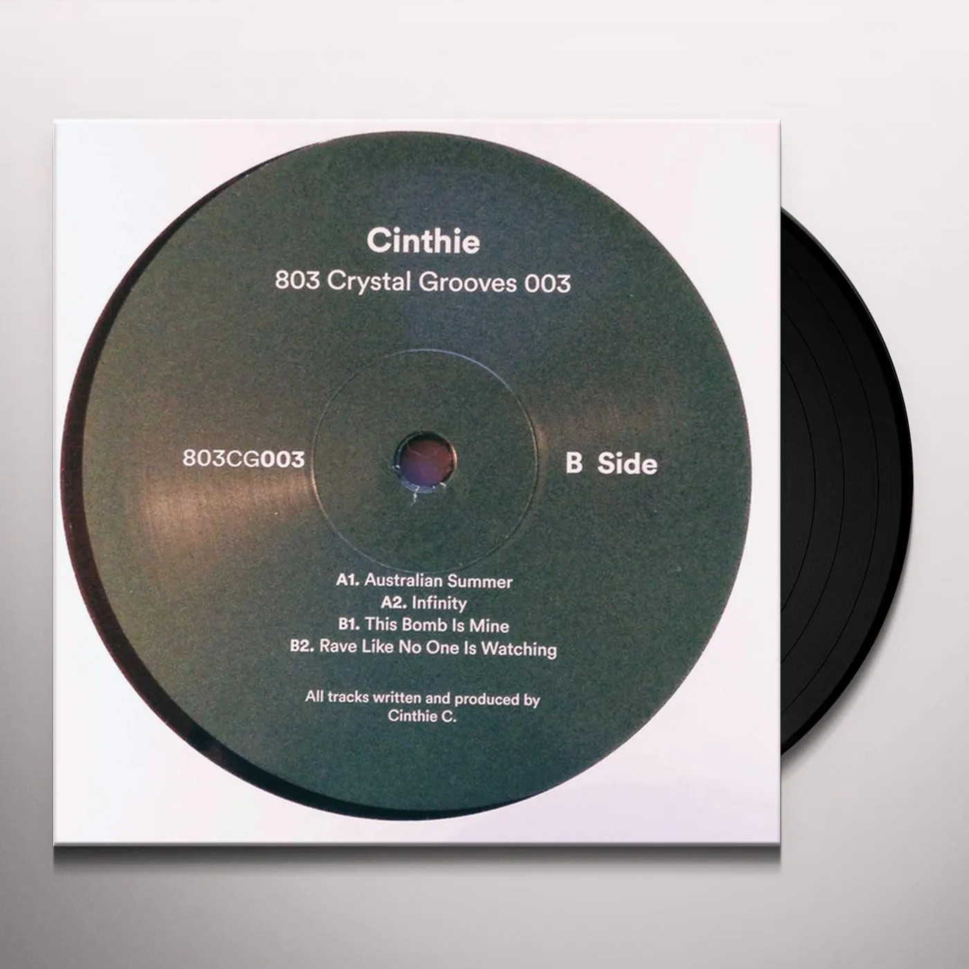 CINTHIE 803 Crystal Grooves 003 Vinyl Record