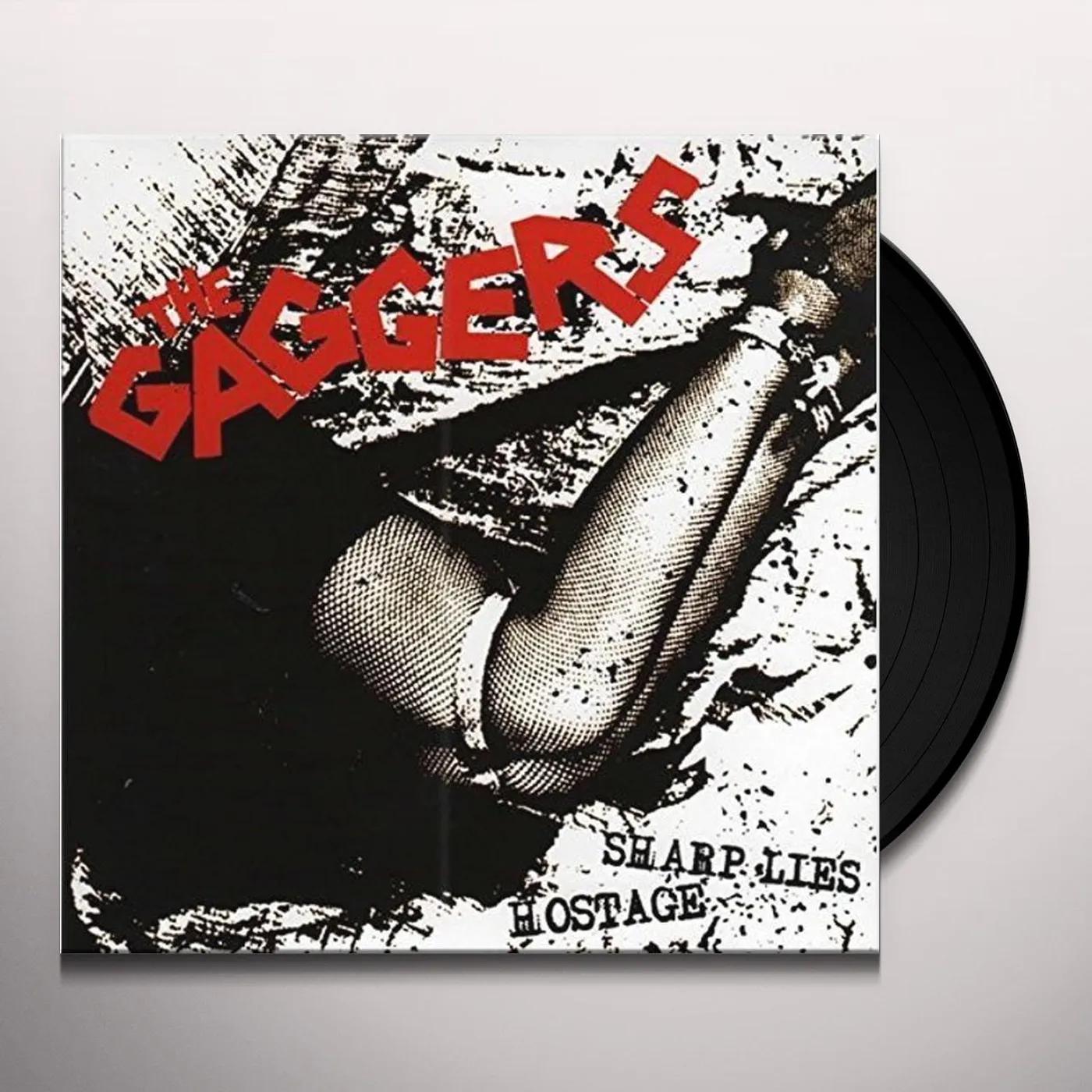The Gaggers Sharp Lies/Hostage Vinyl Record
