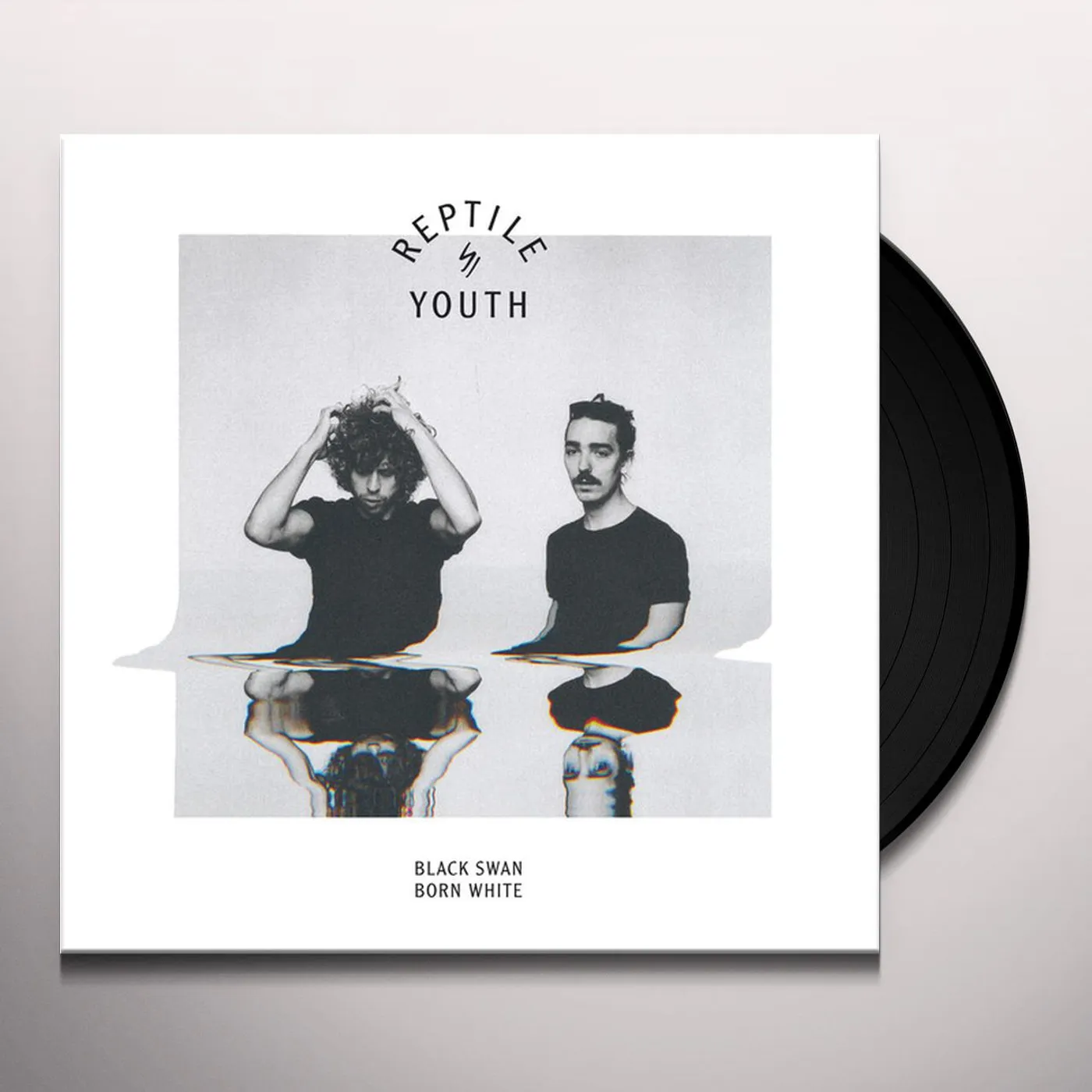 Reptile Youth Black Swan Born White Vinyl Record