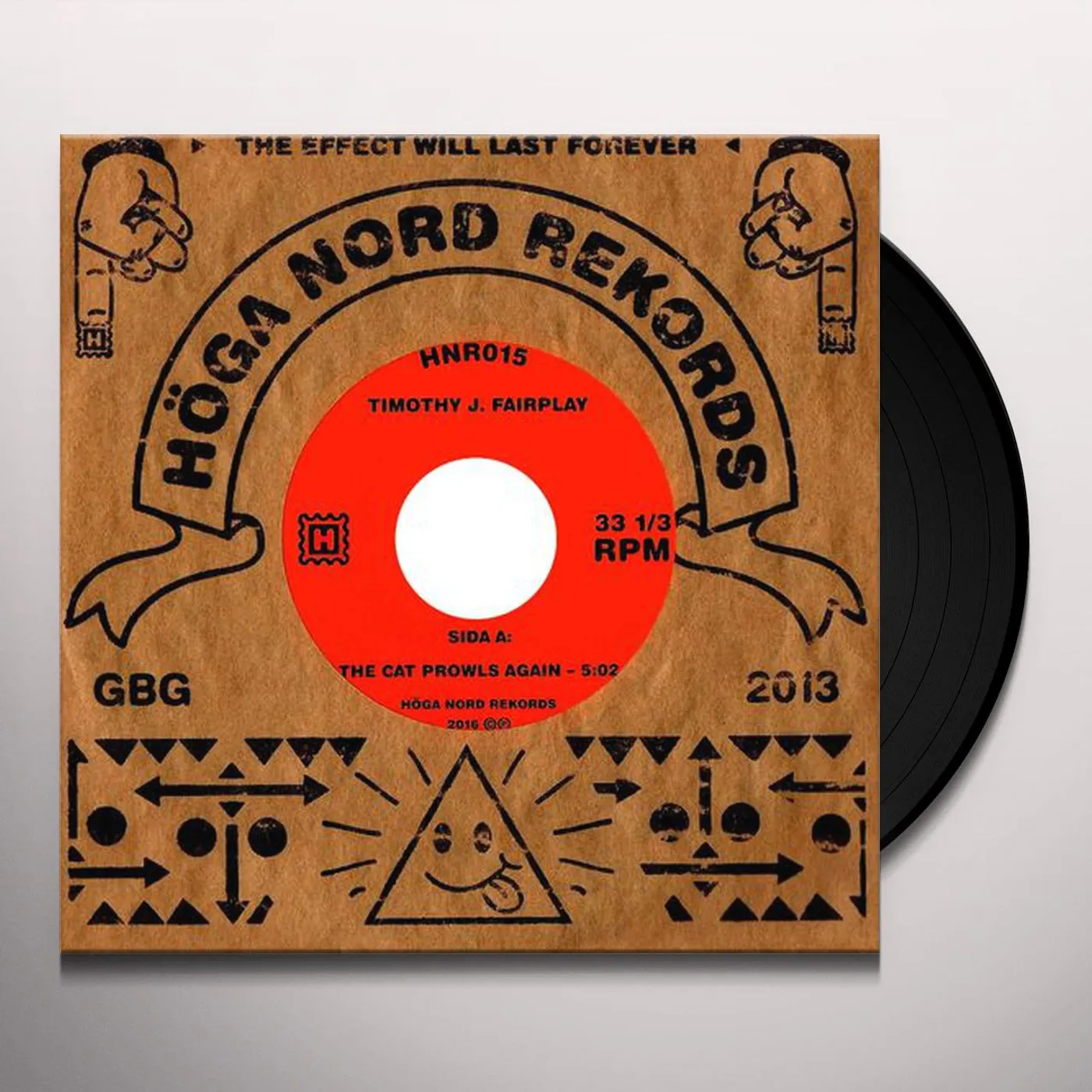 Timothy J. Fairplay Cat Prowls Again/A Strange Servant Vinyl Record