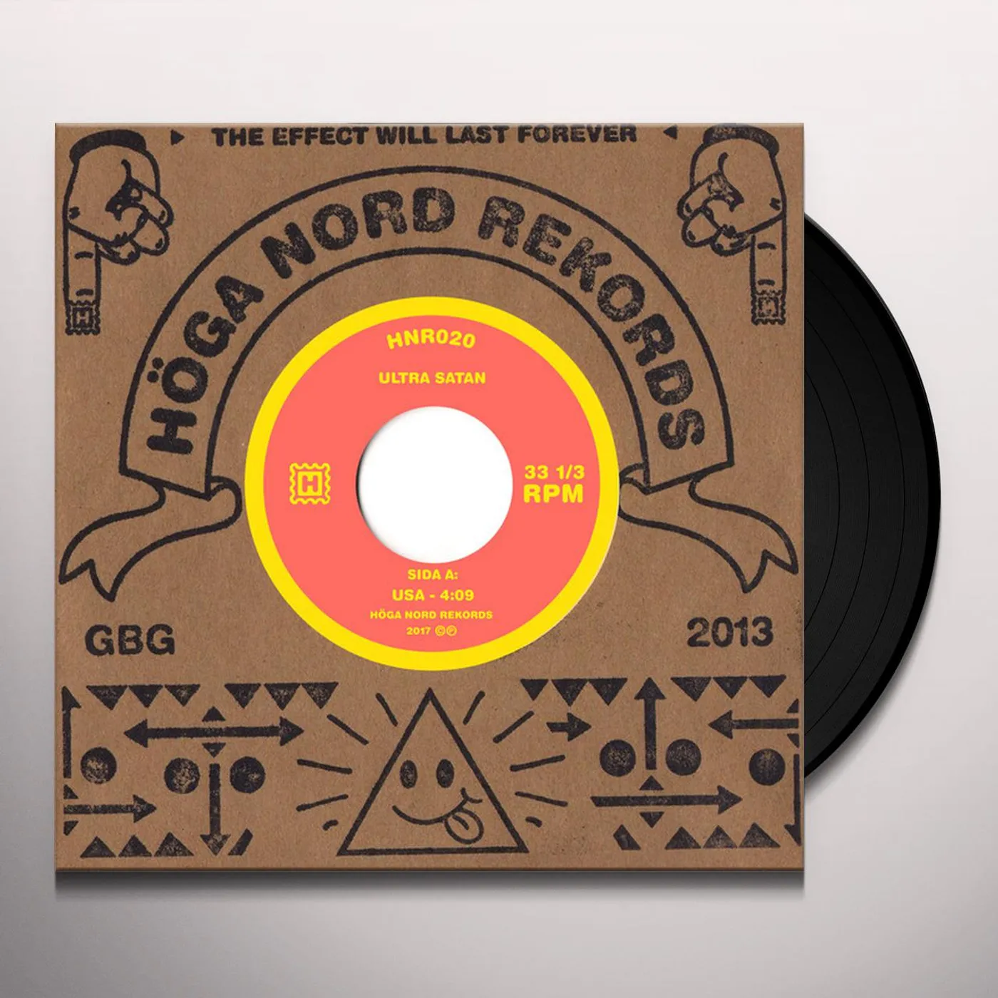 Ultra Satan USA/USB Vinyl Record