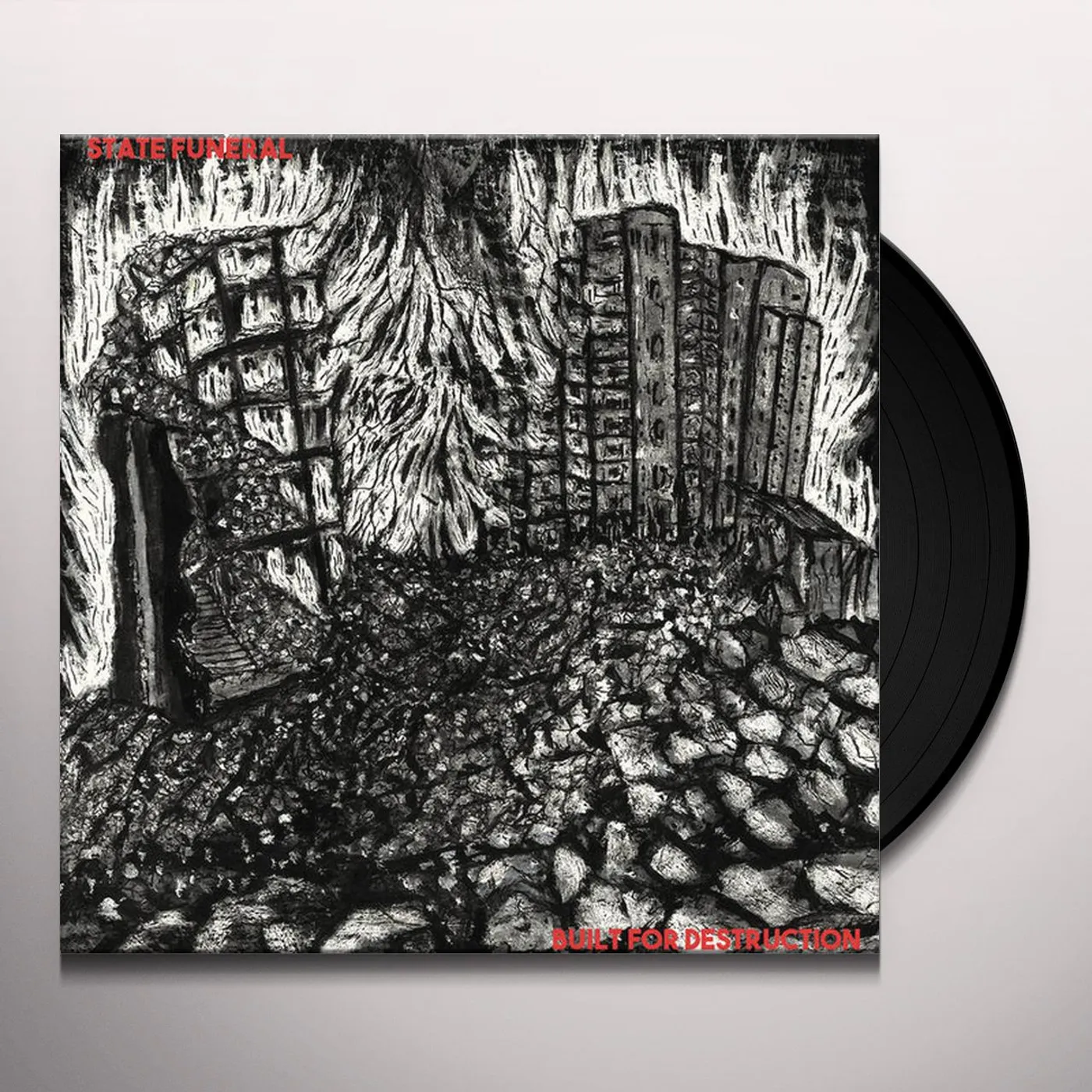 State Funeral Built For Destruction Vinyl Record