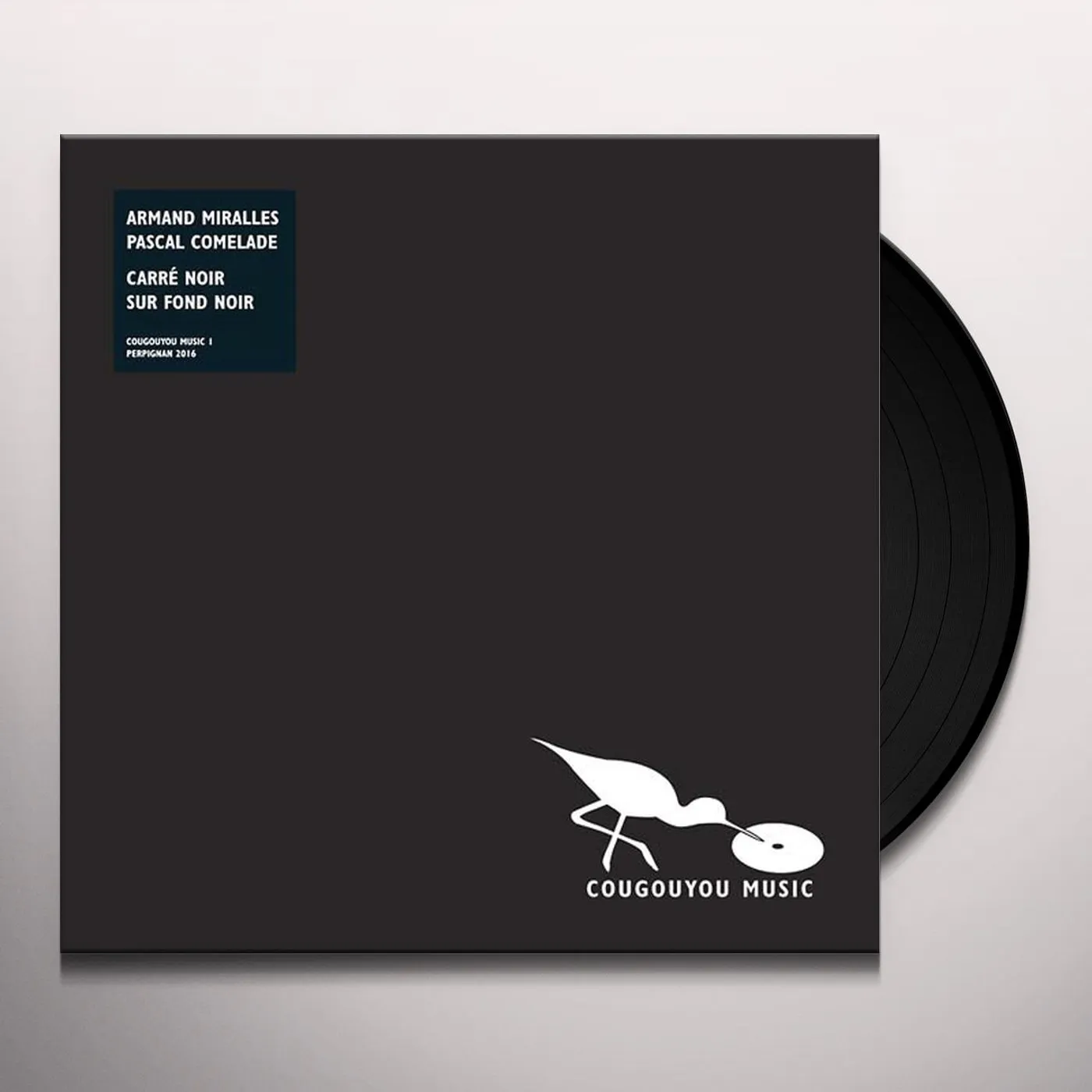 Pascal Comelade Carre Noir Sur Fond Noir Vinyl Record