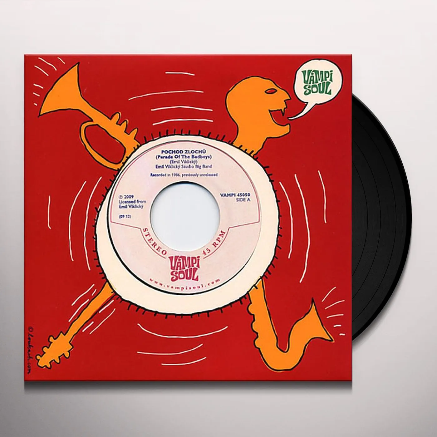 Emil Viklický Pochod Zlochu/Hromovka Vinyl Record