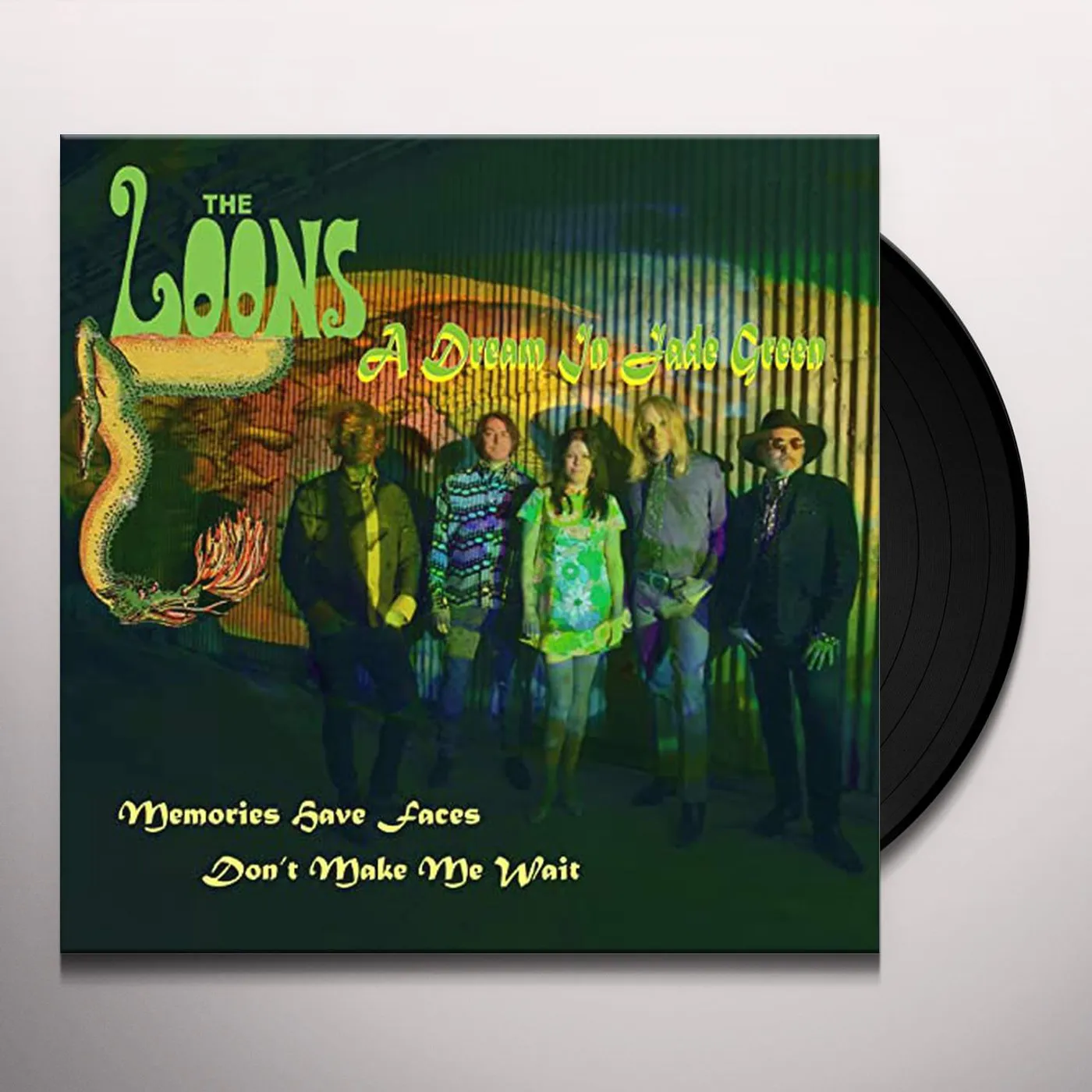 Loons Dream In Jade Green Vinyl Record