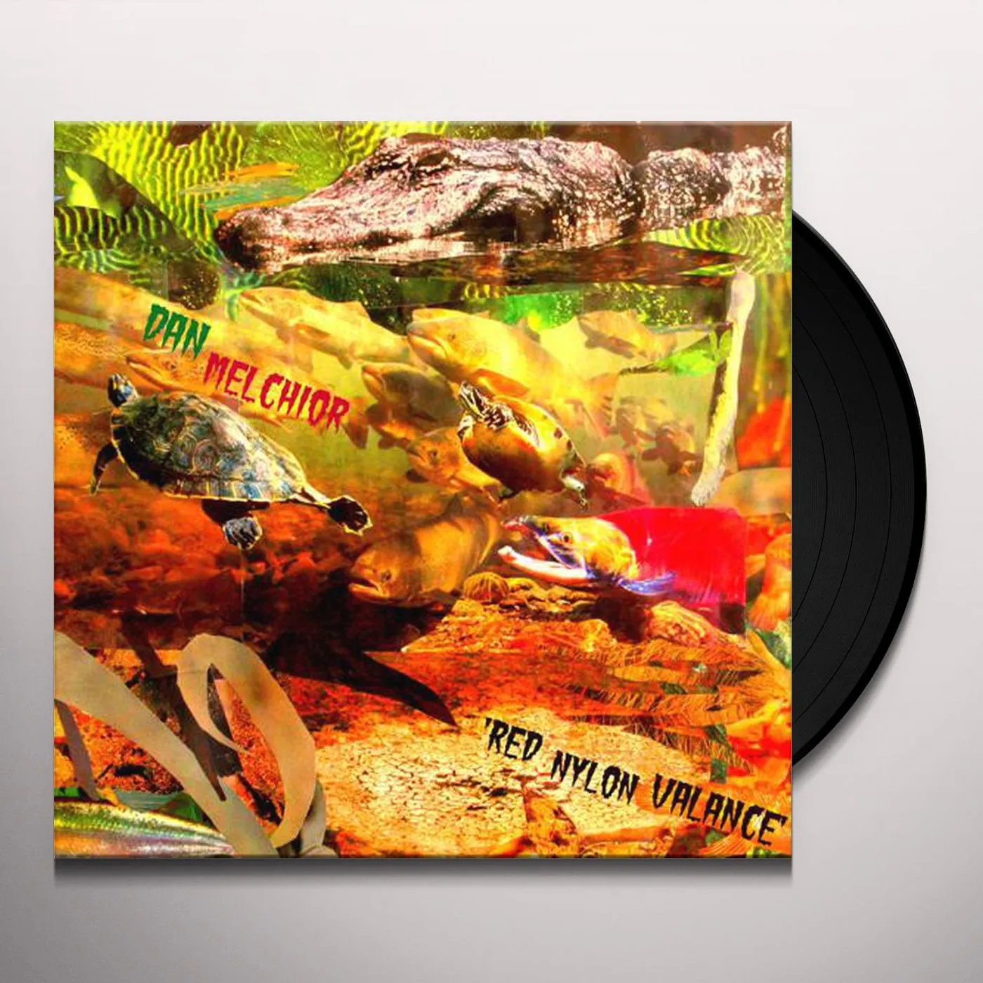 Dan Melchior Red Nylon Valance Vinyl Record