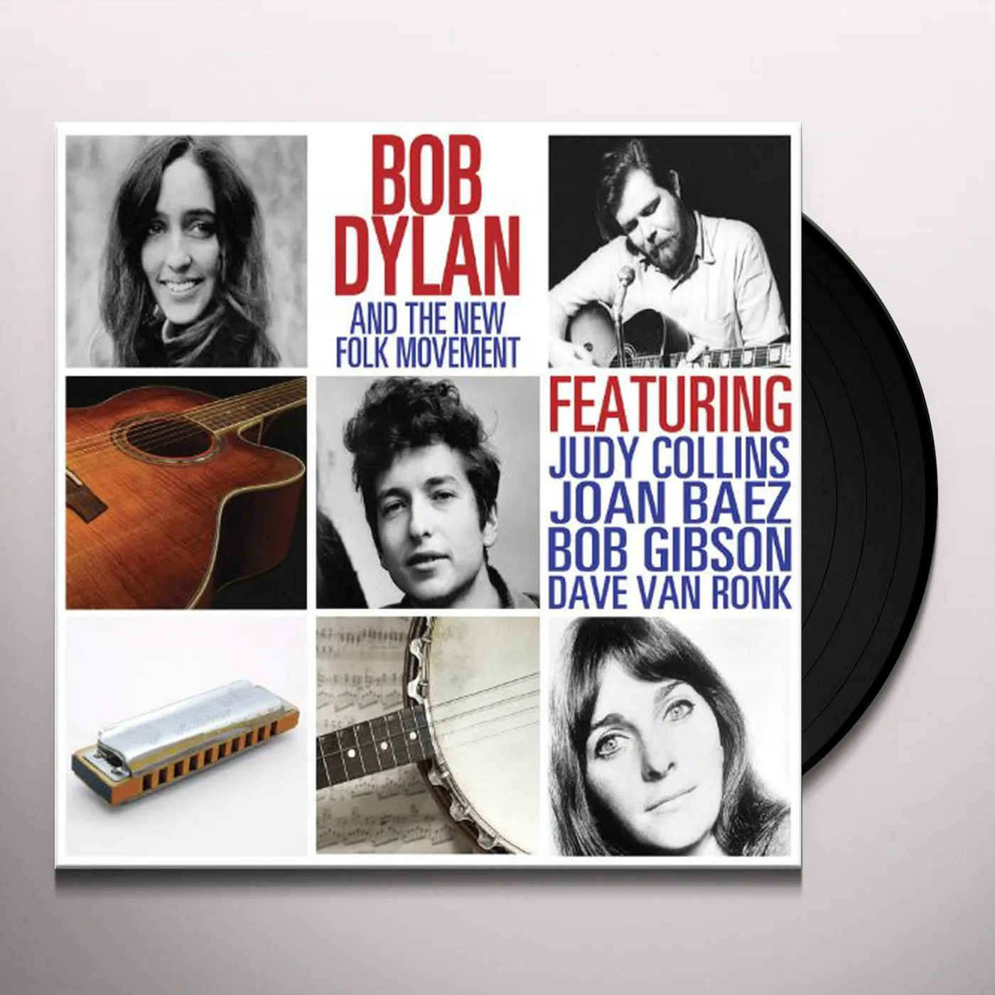 Bob Dylan & The New Folk Movement Vinyl Record