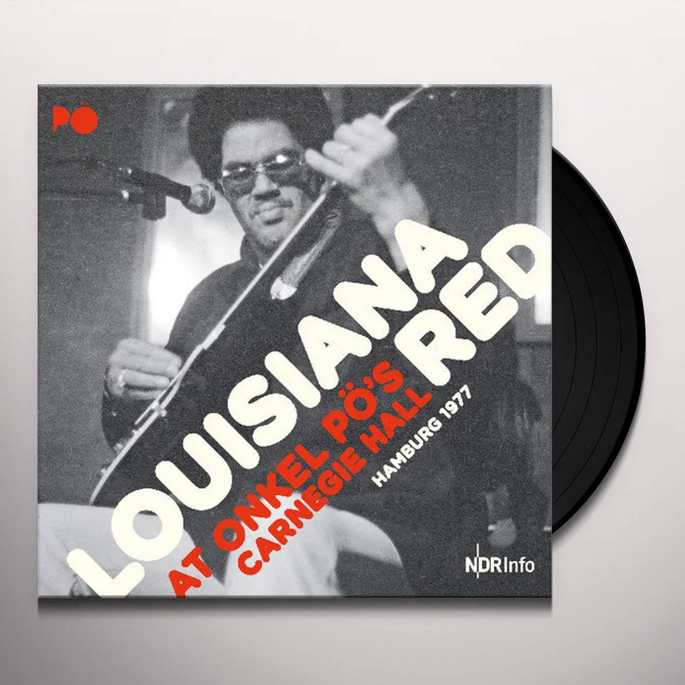 Louisiana Red At Onkel Po's Carnegie Hall Hamburg 1977 Vinyl Record