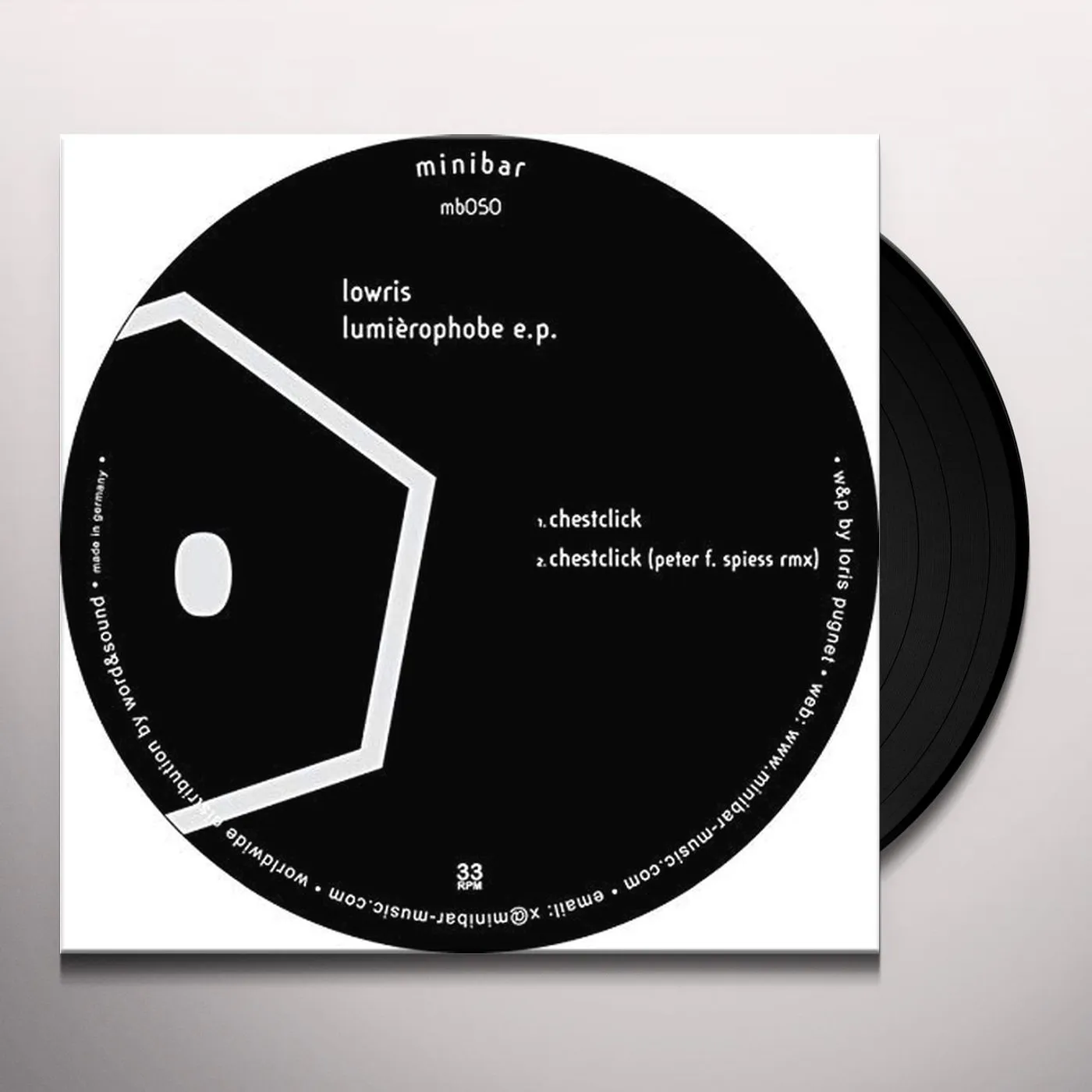 Lowris Lumierophobe Vinyl Record