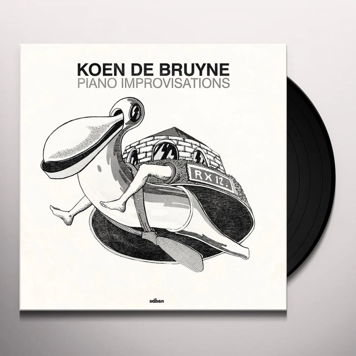 Koen De Bruyne Piano Improvisations Vinyl Record