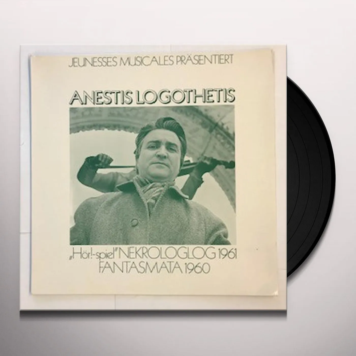 Anestis Logothetis Hor!-Spiel/Nekrologlog 1961/Fantasmata 1960 Vinyl Record