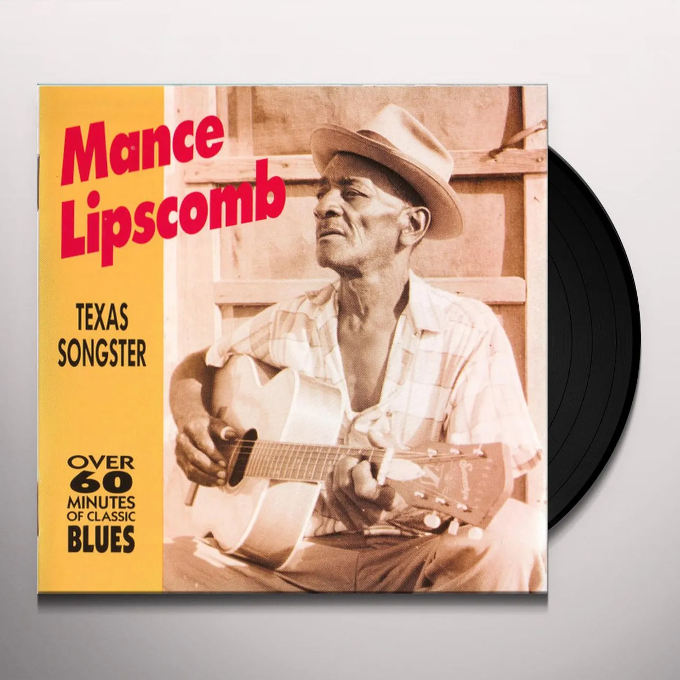Mance Lipscomb Texas Songster Vinyl Record