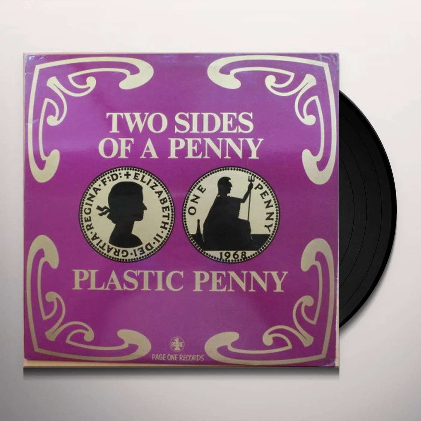 Plastic Penny Two Sides Of A Penny Vinyl Record