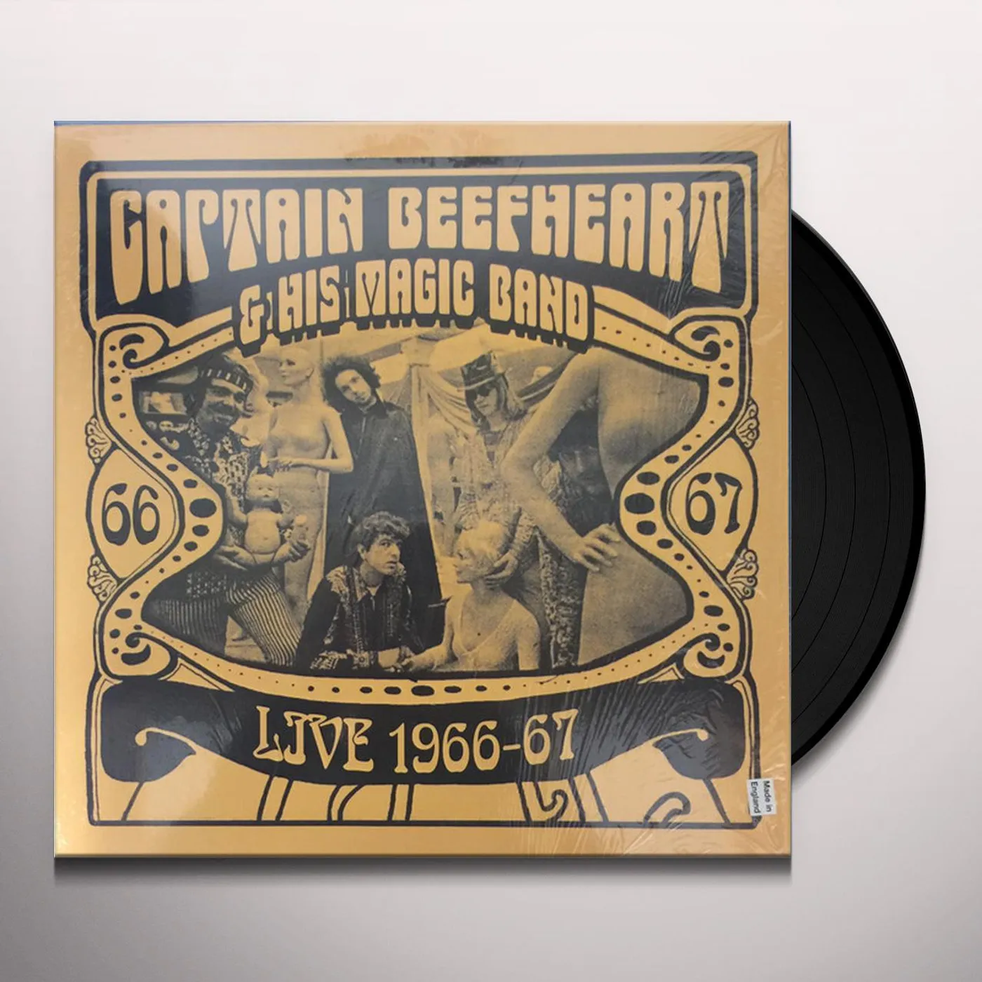Captain Beefheart & His Magic Band Live 1966-1967 Vinyl Record