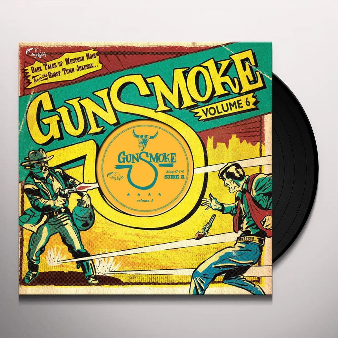 Various Gunsmoke Vol. 2: Dark Tales Of Western Noir From A Ghost Town Jukebox Vinyl Record