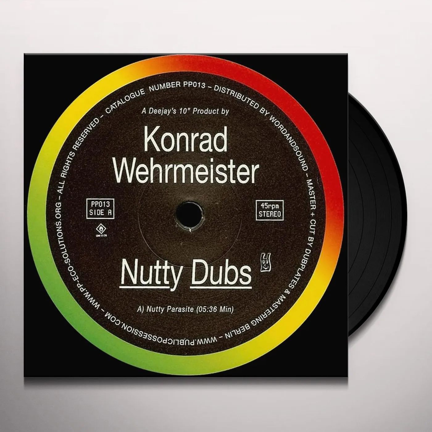 Konrad Wehrmeister Nutty Dubs Vinyl Record