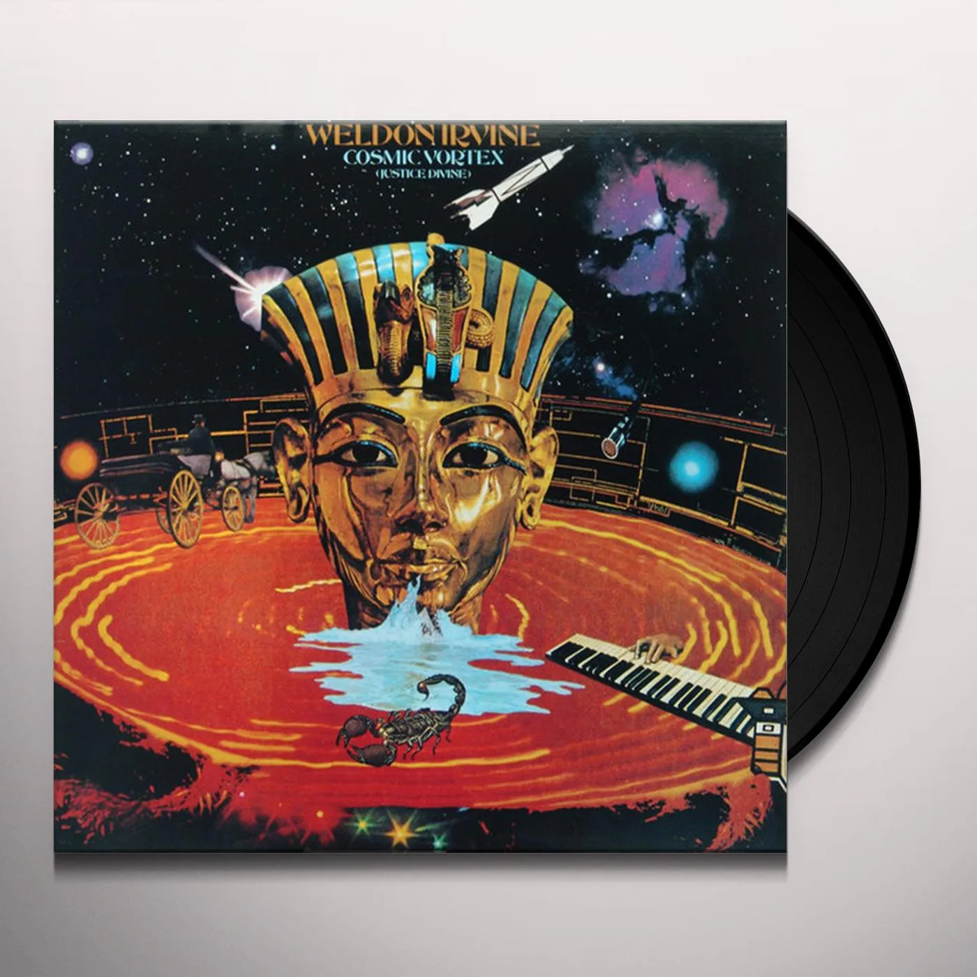 Weldon Irvine Cosmic Vortex (Justice Divine) Vinyl Record