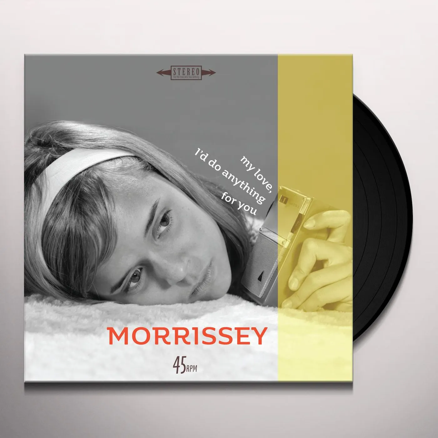 Morrissey My Love, I'd Do Anything for You/Are You Sure Hank Done It This Way? (Live) Vinyl Record