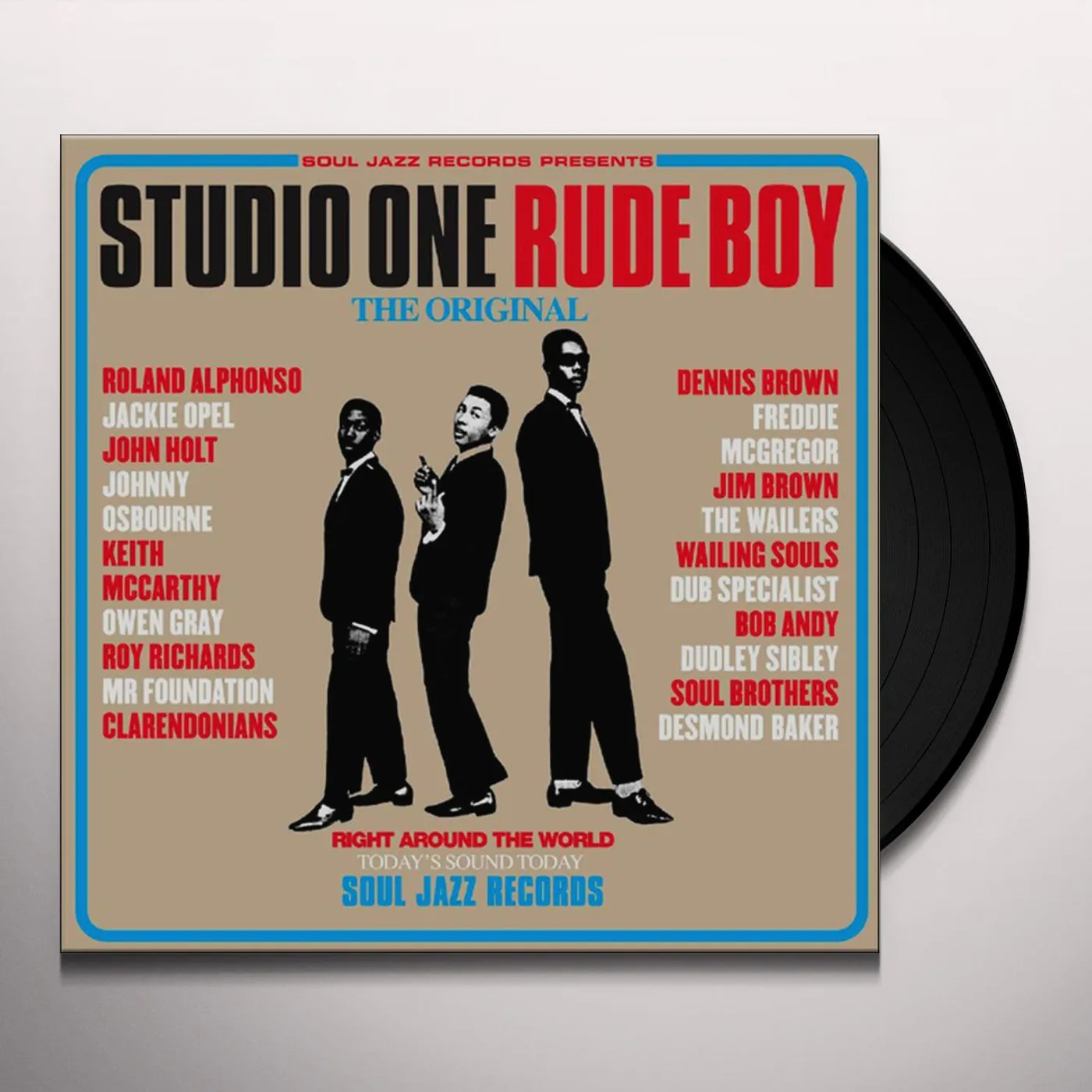Soul Jazz Records Presents Studio one rude boy Vinyl Record