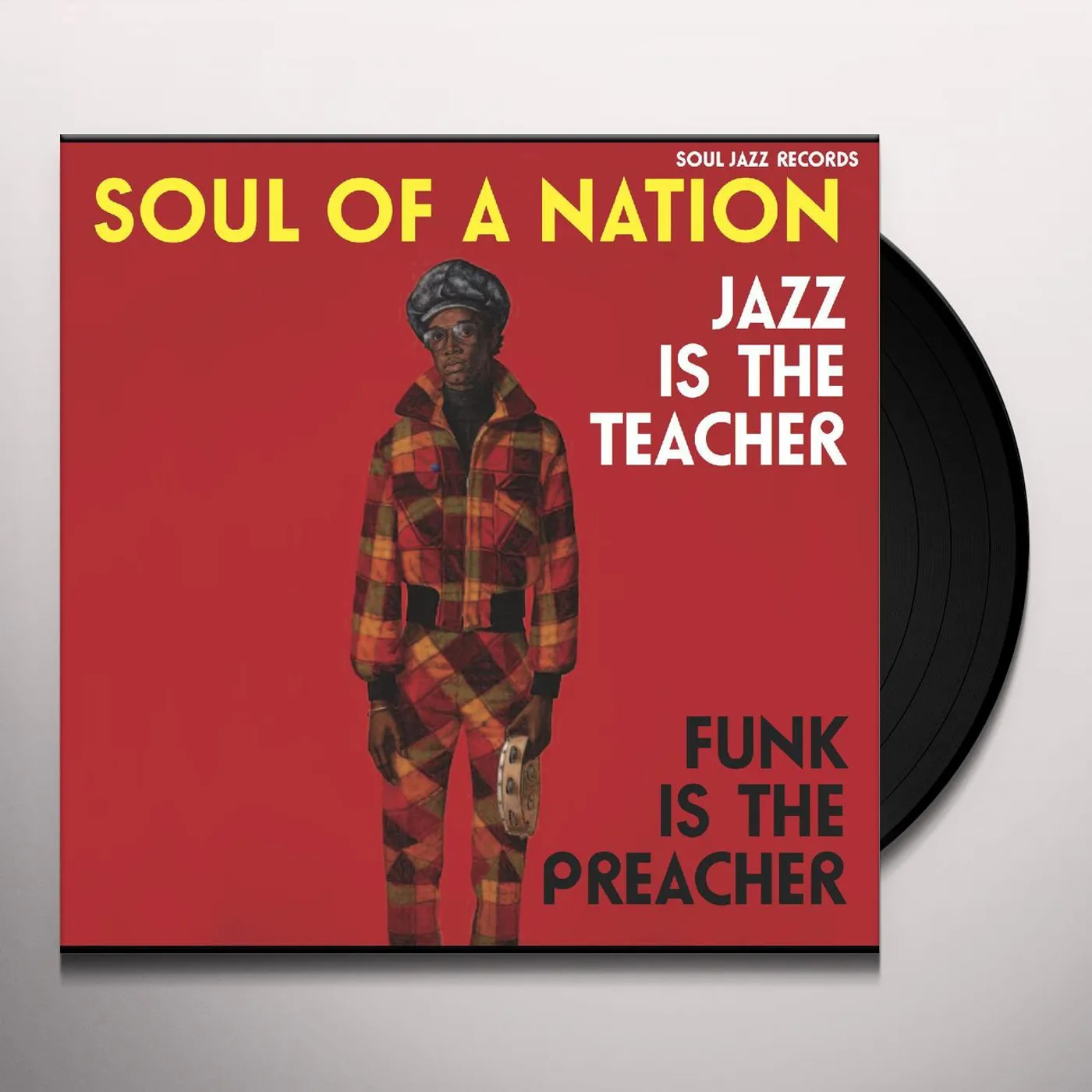 Soul Jazz Records Presents Soul Of A Nation: Jazz is The Teacher, Funk is The Preacher- Afro-Centric Jazz, Street Funk And The Roots Of Rap in The Black Power Era 1969-75 Vinyl Record