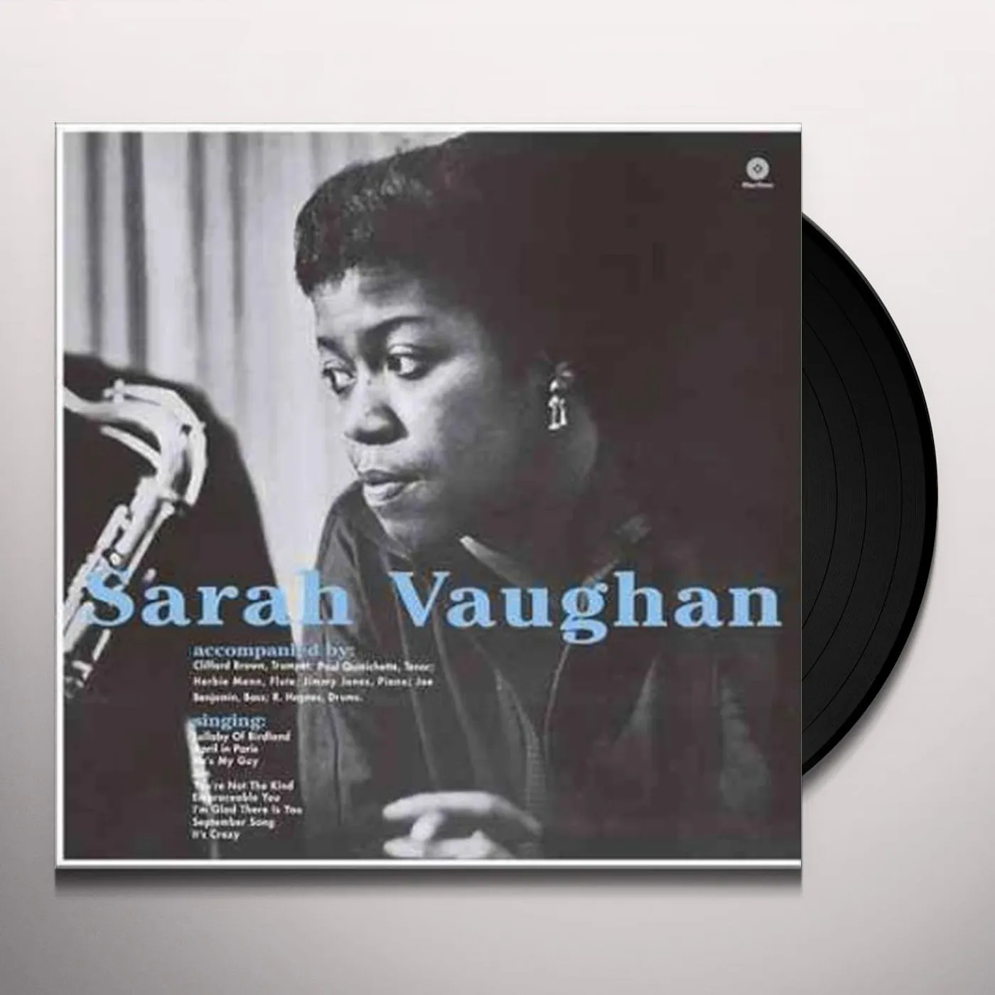 Sarah Vaughan With Clifford Brown Vinyl Record