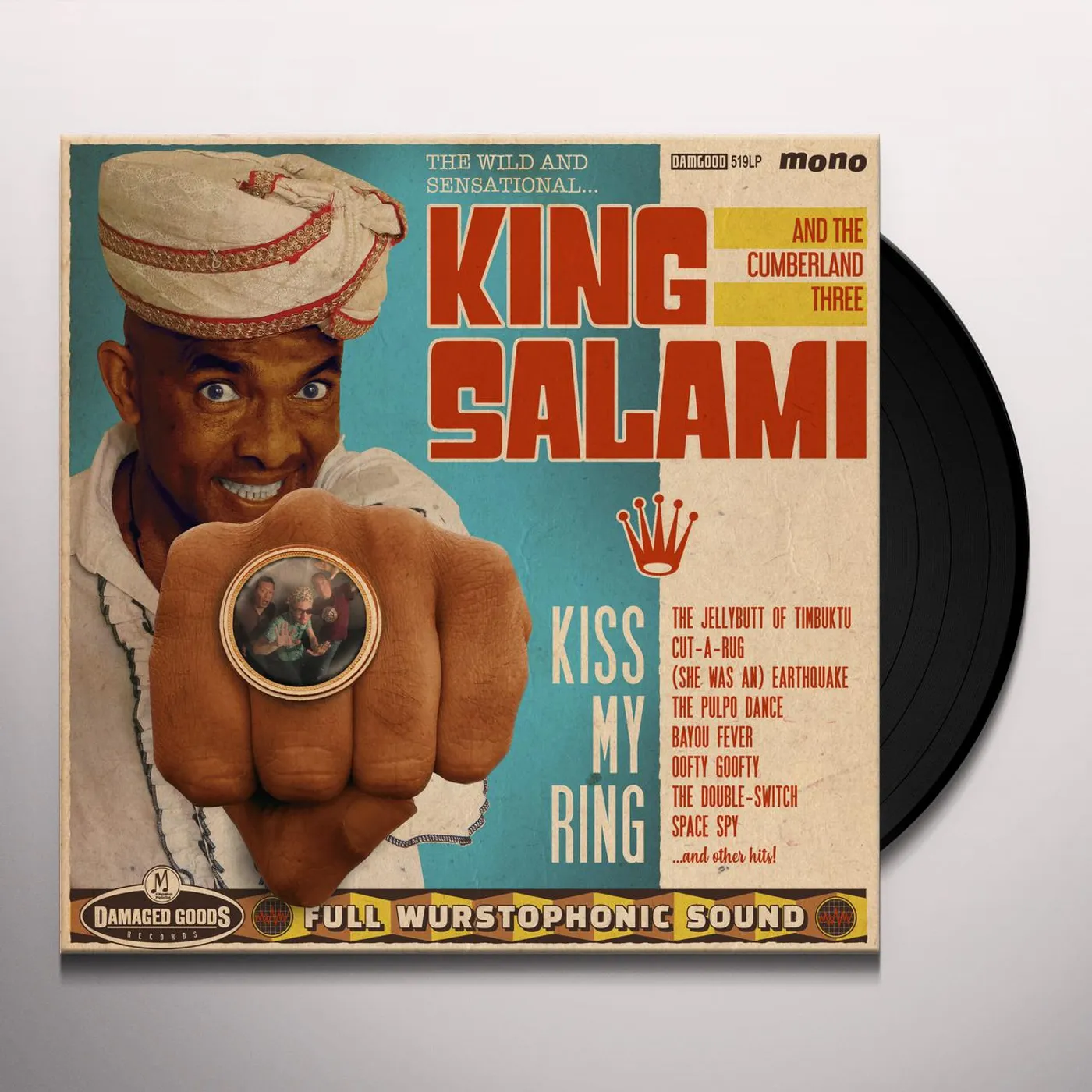 King Salami Kiss my ring lp Vinyl Record