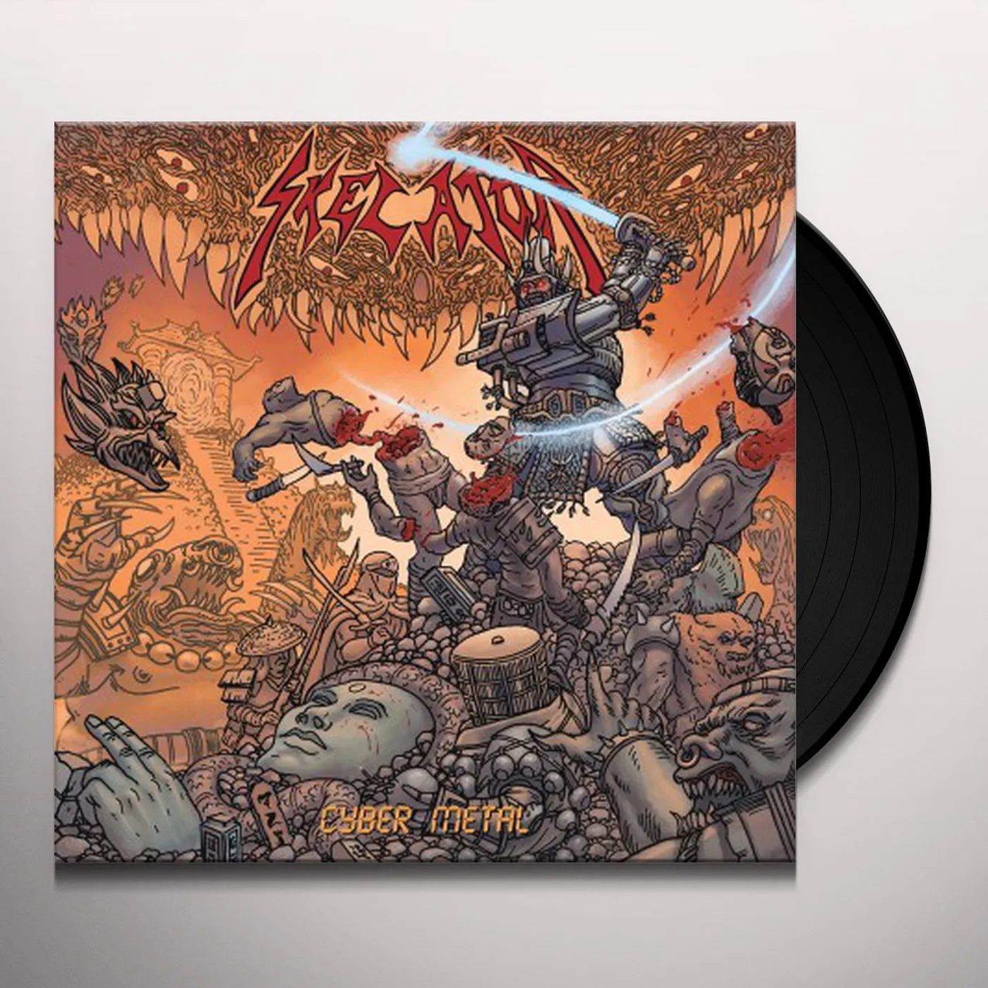 Skelator Cyber Metal Vinyl Record