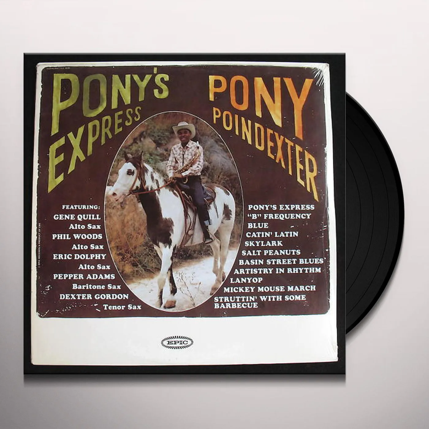Pony Poindexter Pony's Express Vinyl Record