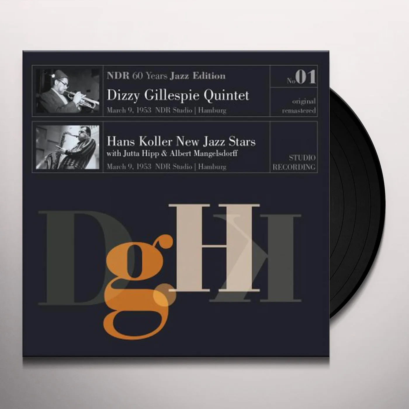 Dizzy Gillespie & Stan Getz NDR 60 Years Jazz Edition No. 01 Vinyl Record