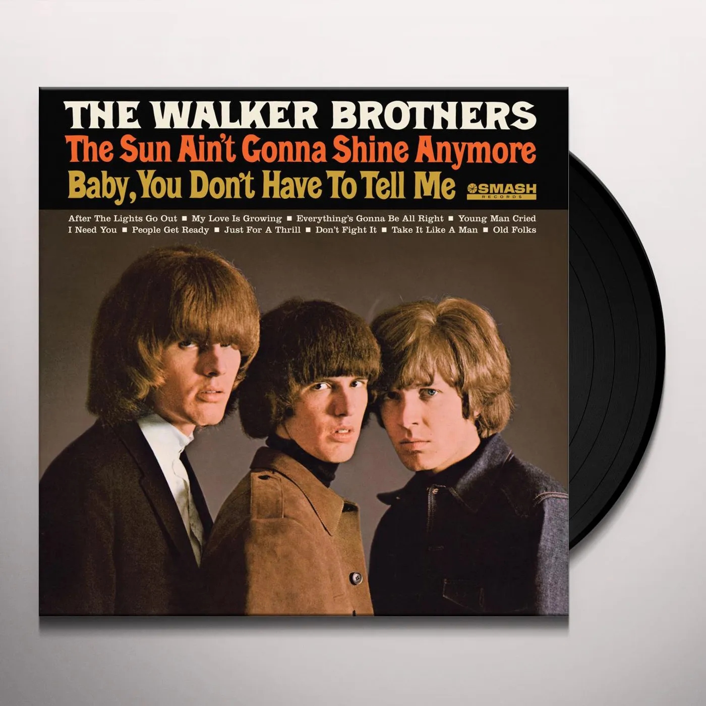 The Walker Brothers Sun Ain't Gonna Shine Anymore Vinyl Record