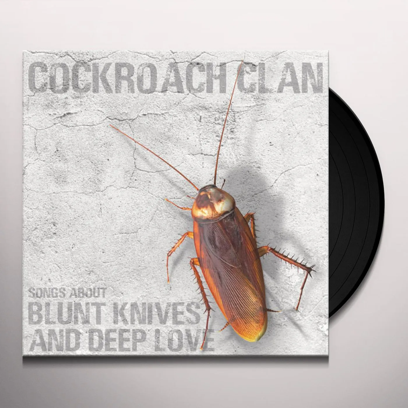 Cockroach Clan Songs about blunt knives and deep love lp Vinyl Record