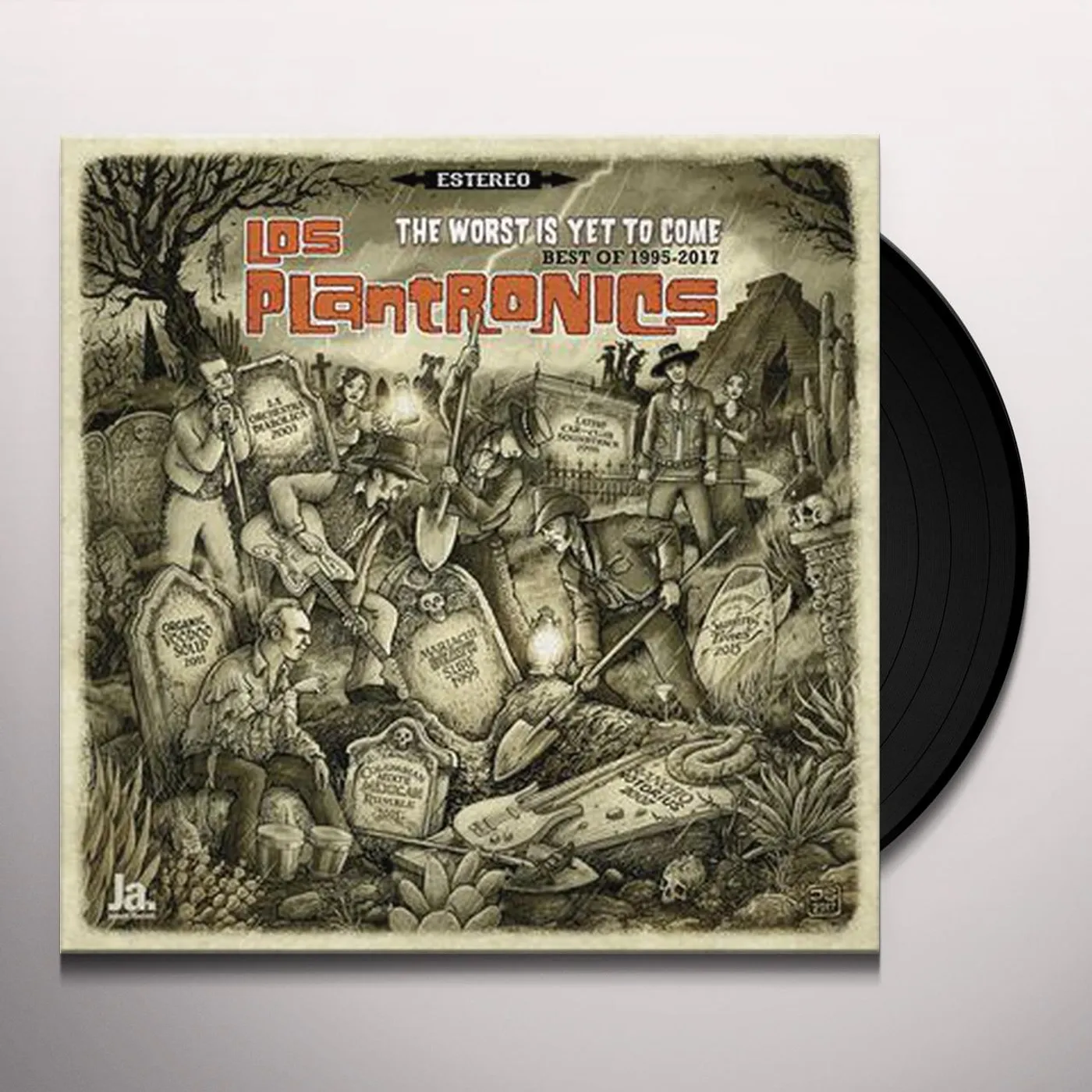 Los Plantronics Worst Is Yet To Come (Best Of 1995-2017) Vinyl Record