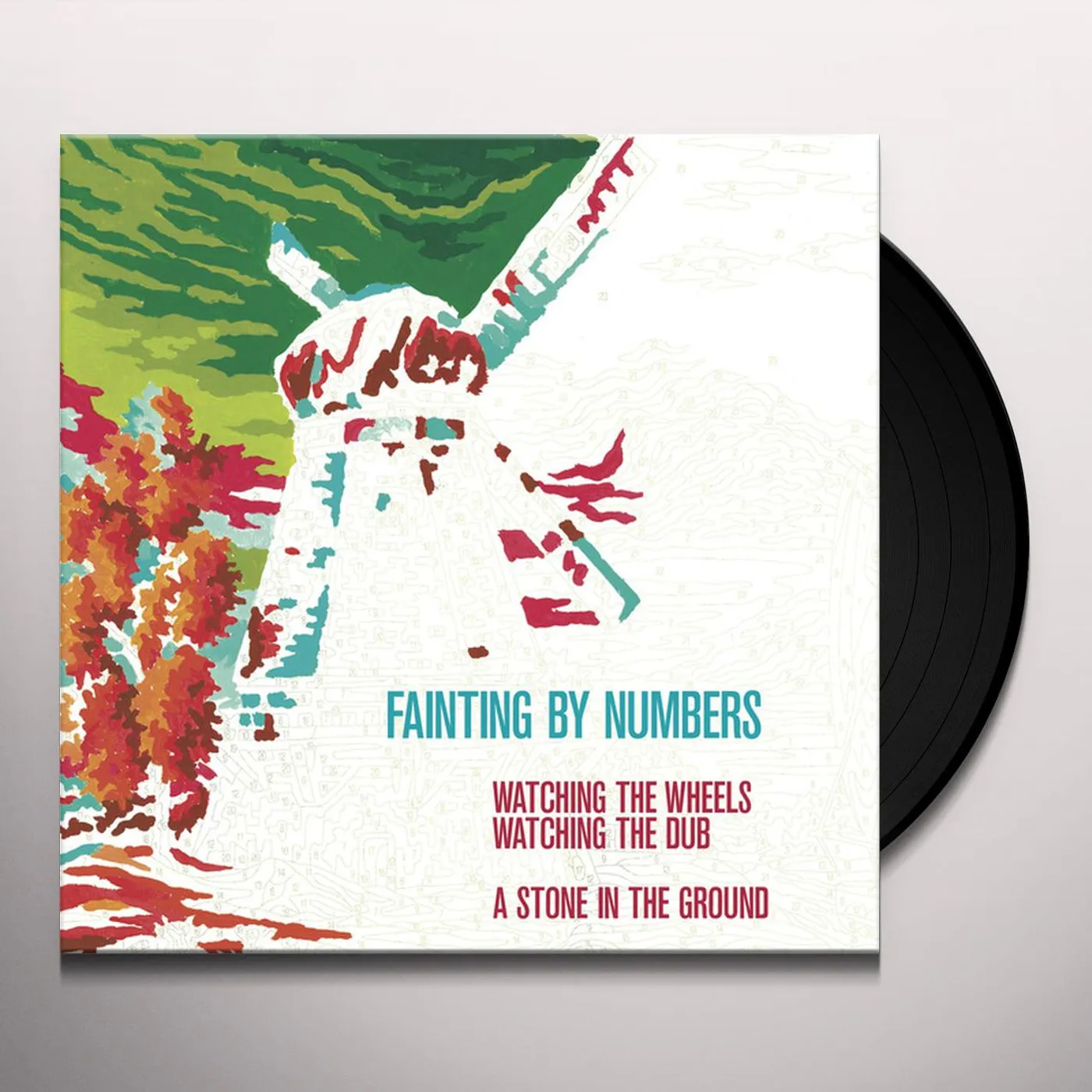 Fainting by Numbers Watching the wheels/a stone in the groun Vinyl Record