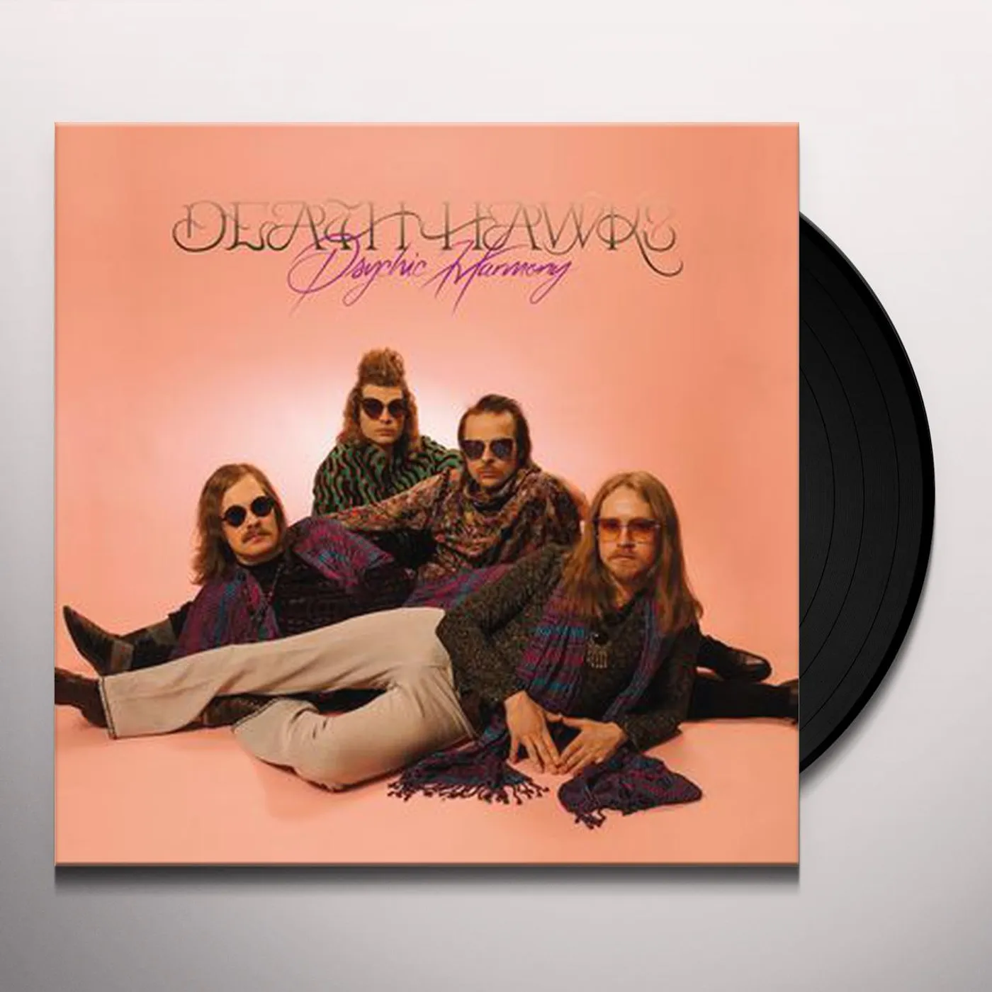 Death Hawks Psychic Harmony Vinyl Record