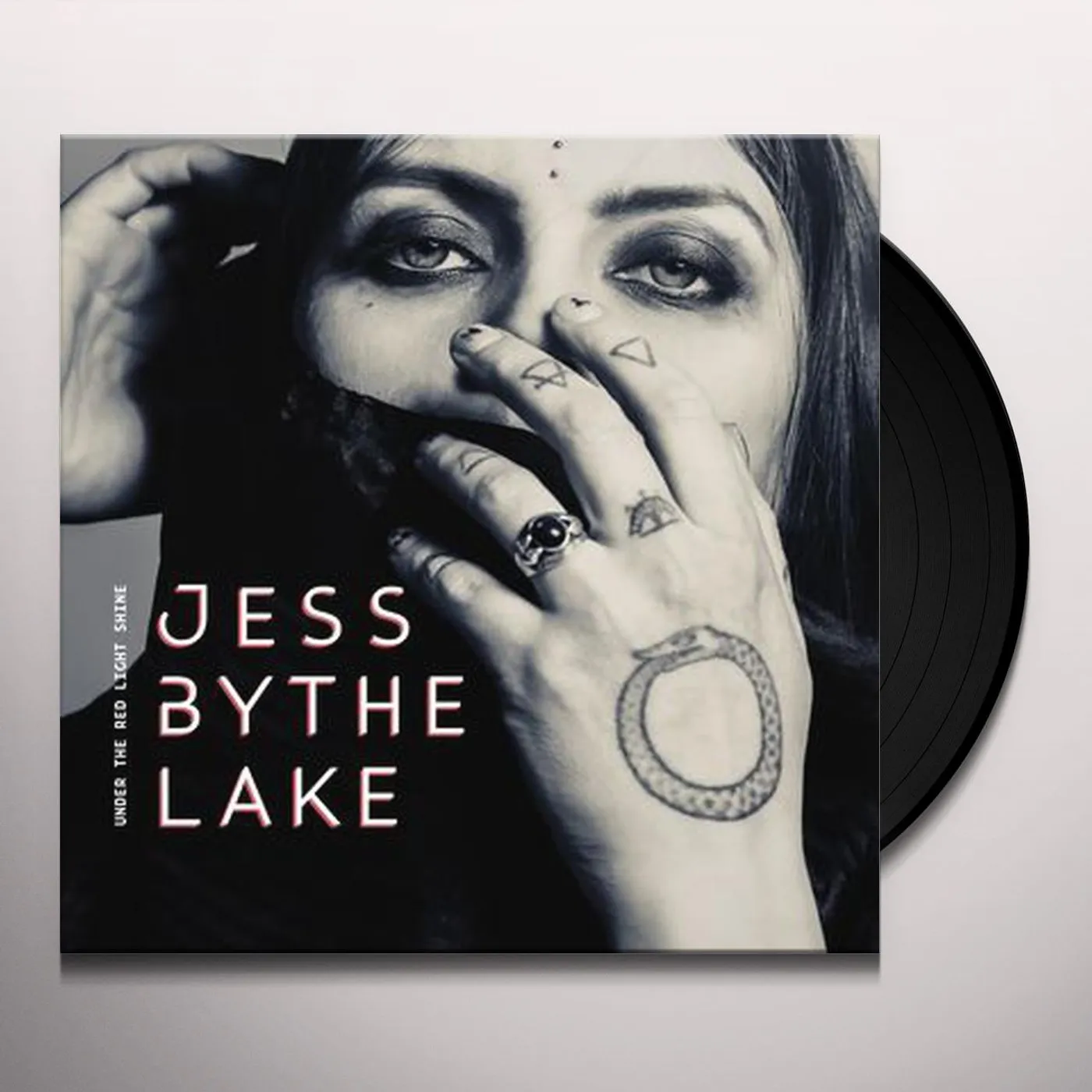 Jess By The Lake Under The Red Light Shine Vinyl Record