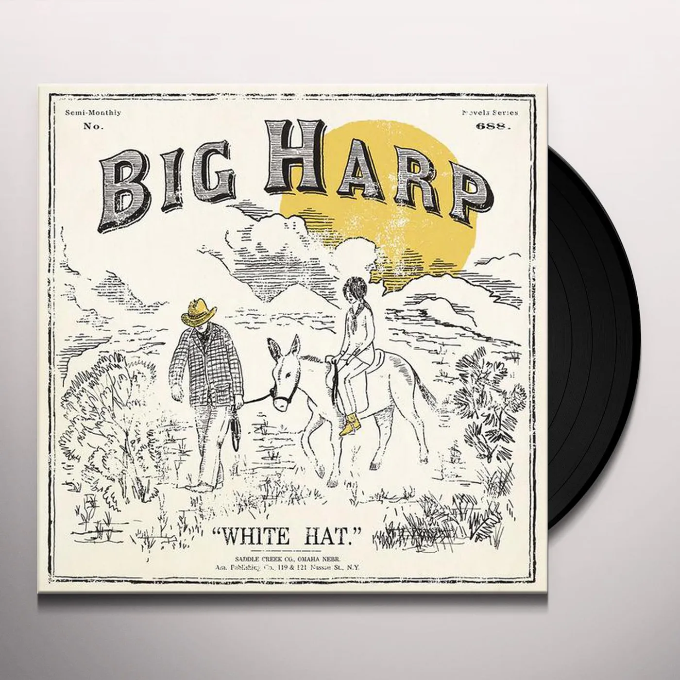 Big Harp White Hat Vinyl Record