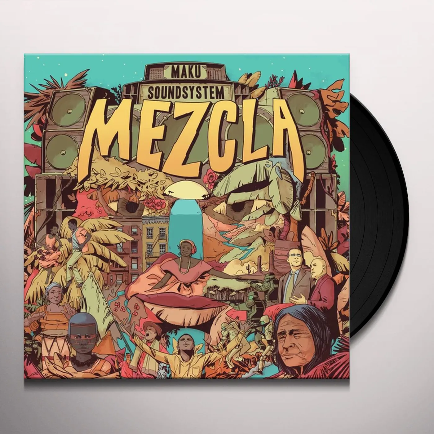 M.A.K.U SoundSystem Mezcla Vinyl Record