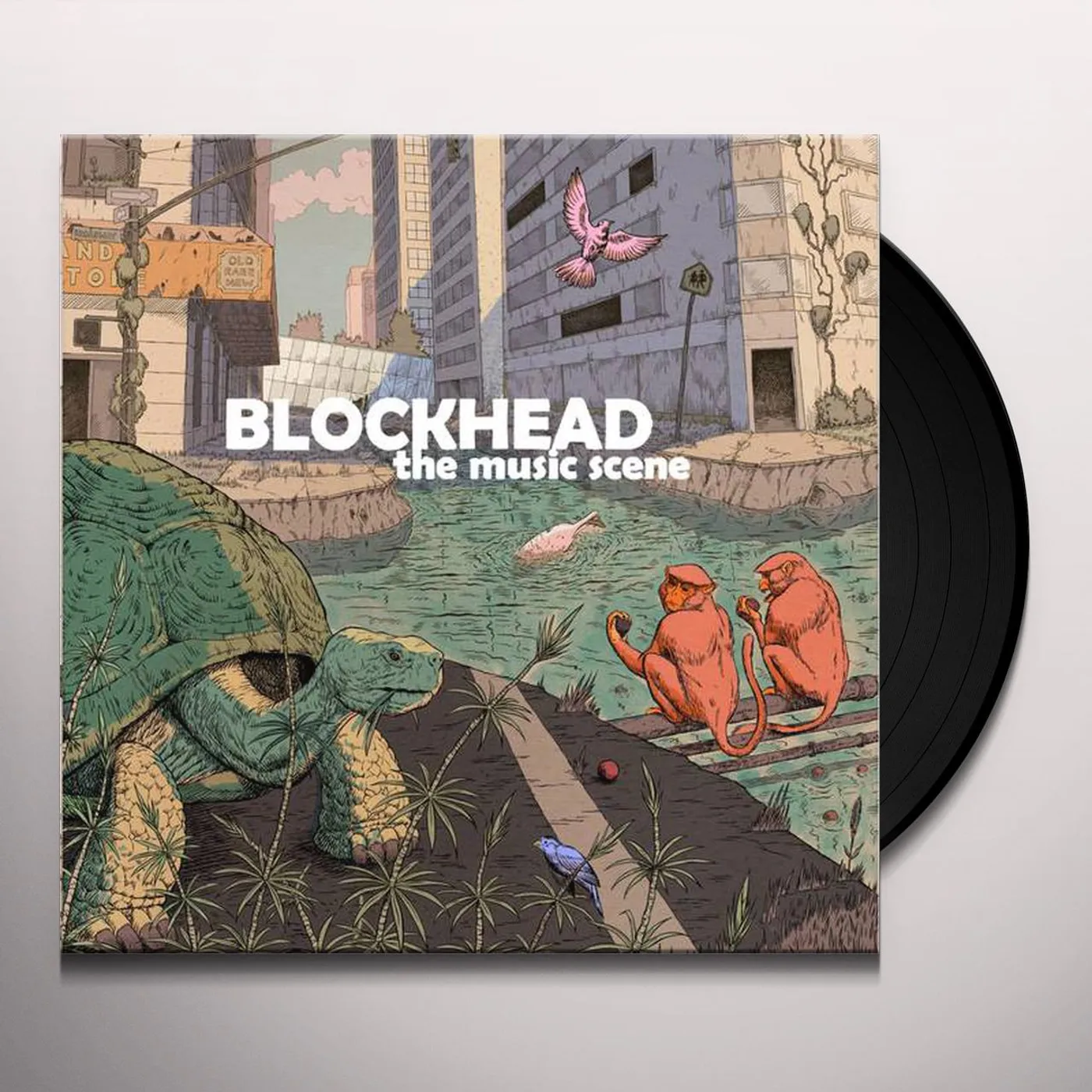 Blockhead The Music Scene Lp Vinyl Record