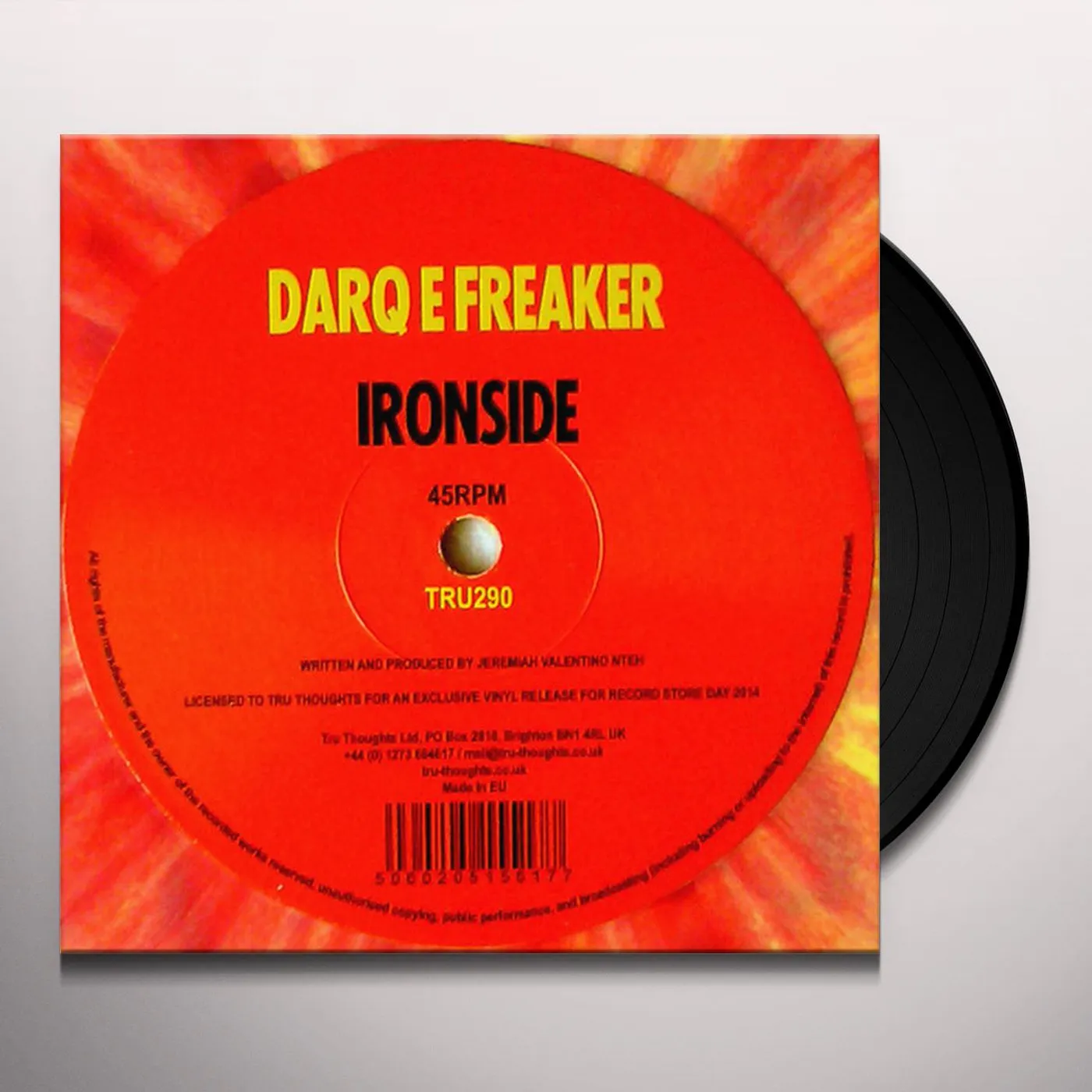Darq E Freaker Ironside   12 Vinyl Record